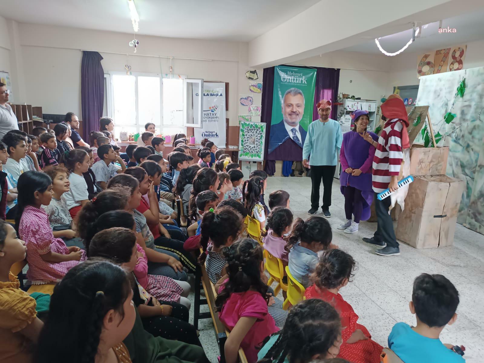 HATAY BÜYÜKŞEHİR BELEDİYESİ, ÇOCUKLARI SANATLA BULUŞTURMAYA DEVAM EDİYOR