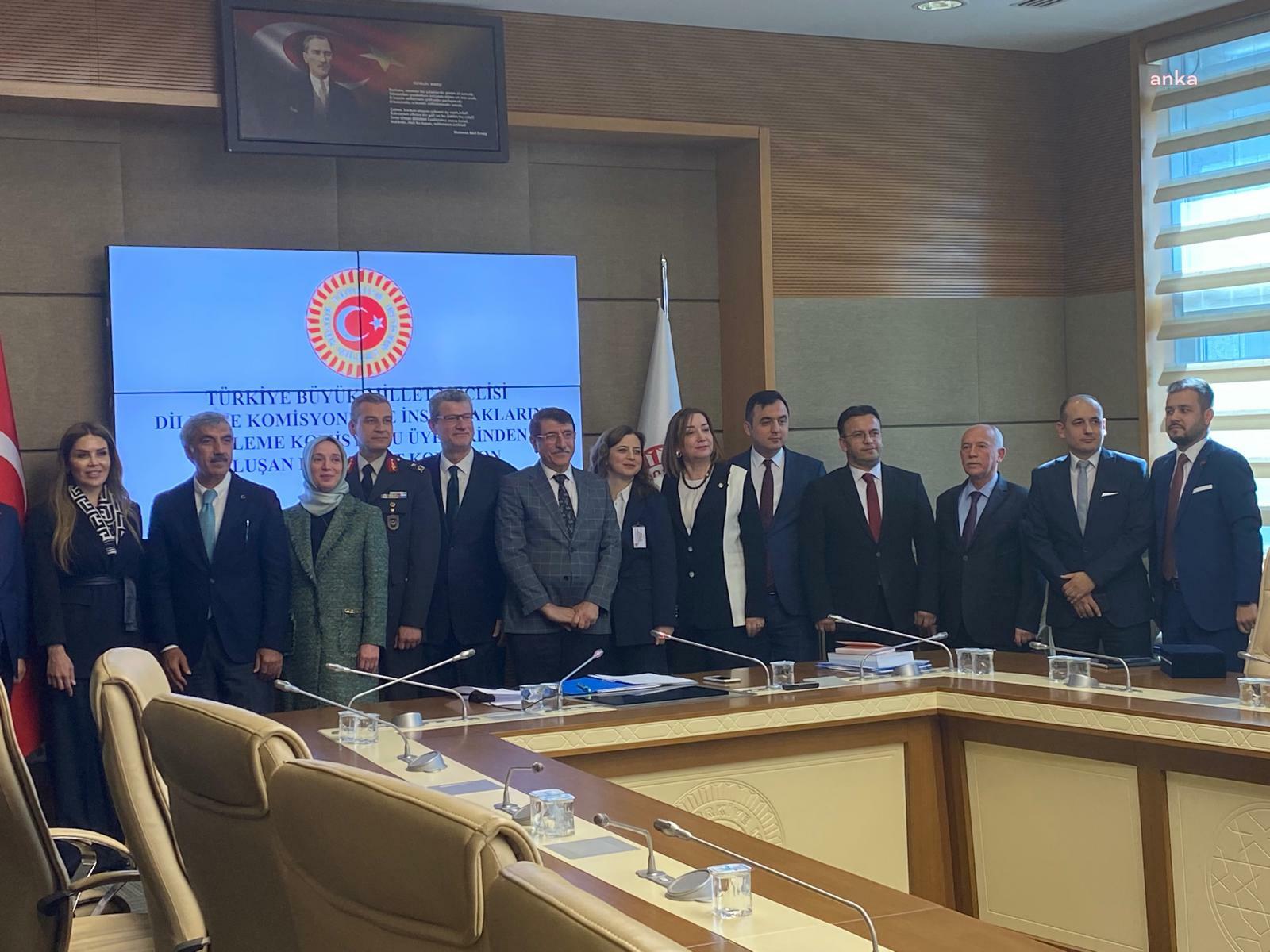 KDK'NIN TAVSİYE KARARLARINA UYAN KAMU KURUMLARININ TEMSİLCİLERİNE TBMM'DE PLAKET VERİLDİ
