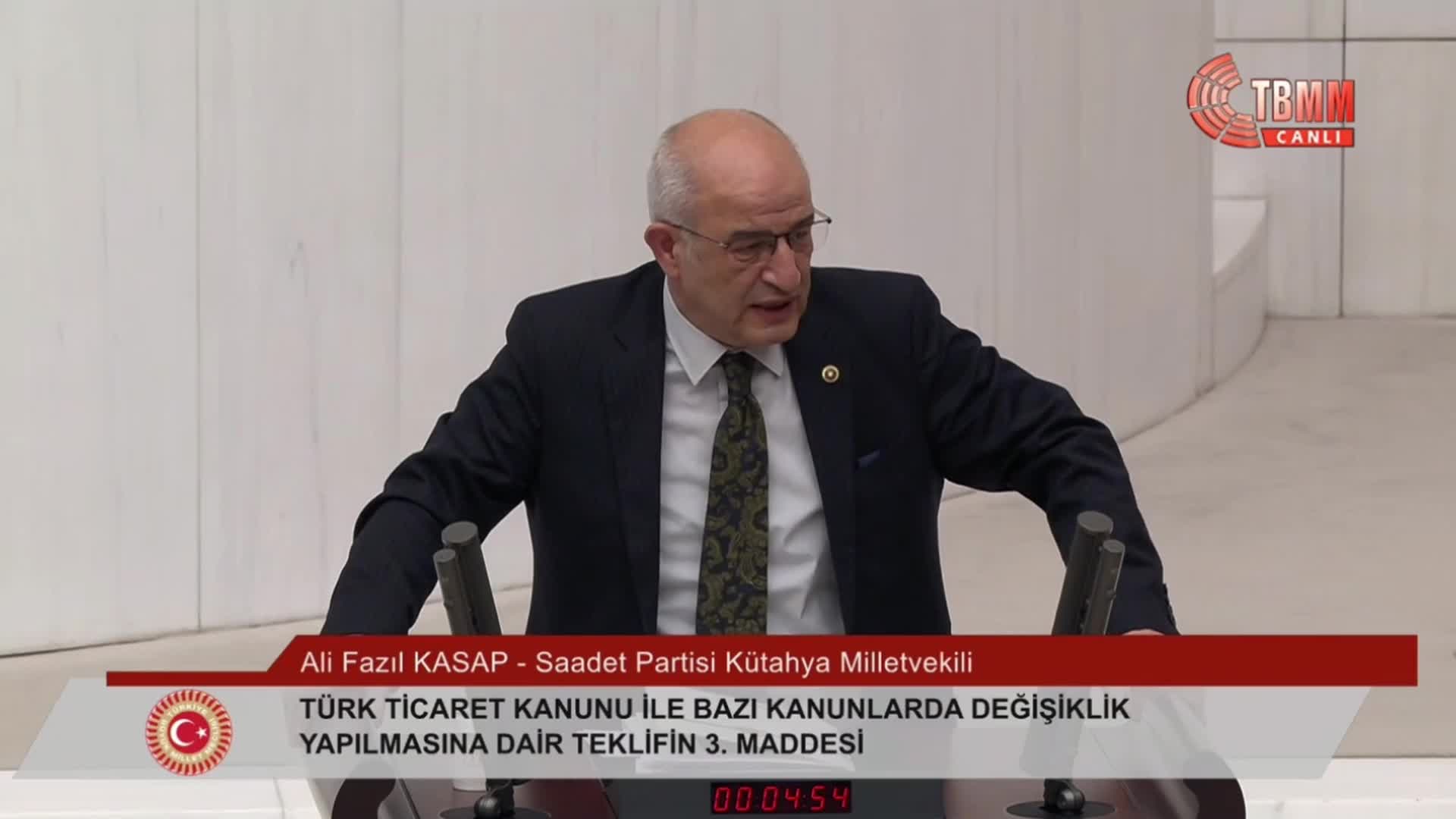 TBMM'DE MUHALEFET VE İKTİDAR MİLLETVEKİLLERİ ARASINDA “KAMUDA TASARRUF” TARTIŞMASI… ALİ FAZIL KASAP: “SİZİN DUA ETTİĞİNİZ ARAÇ BAŞKA BİNDİĞİNİZ ARAÇ BAŞKA”