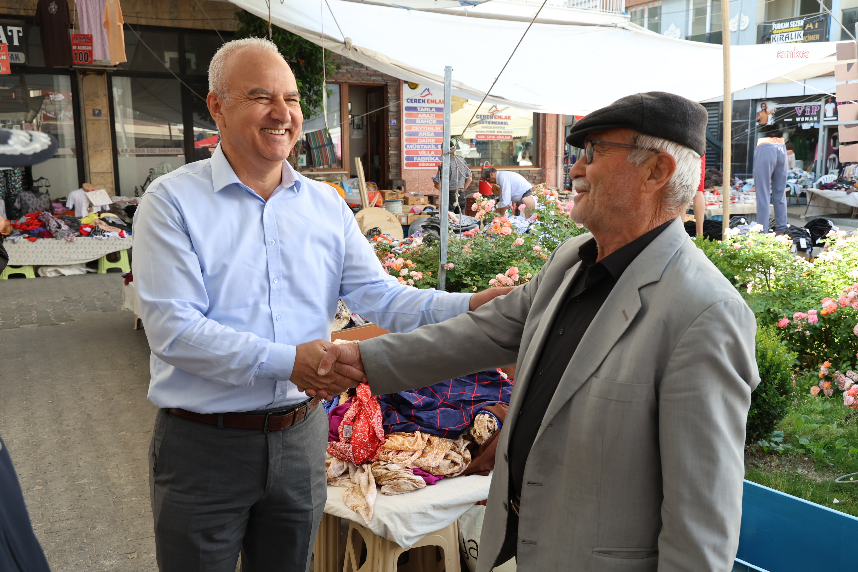 ÇİNE BELEDİYE BAŞKANI KIVRAK, MESAİYE SEMT PAZARINDA BAŞLADI