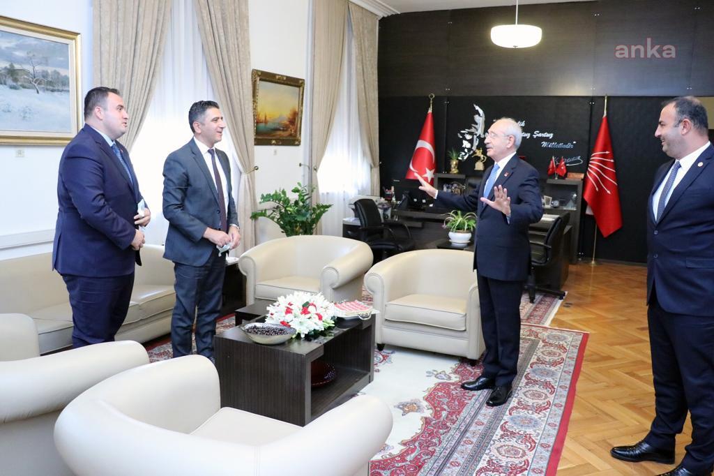 MENDERES BELEDİYE BAŞKANI KAYALAR, KILIÇDAROĞLU İLE GÖRÜŞTÜ