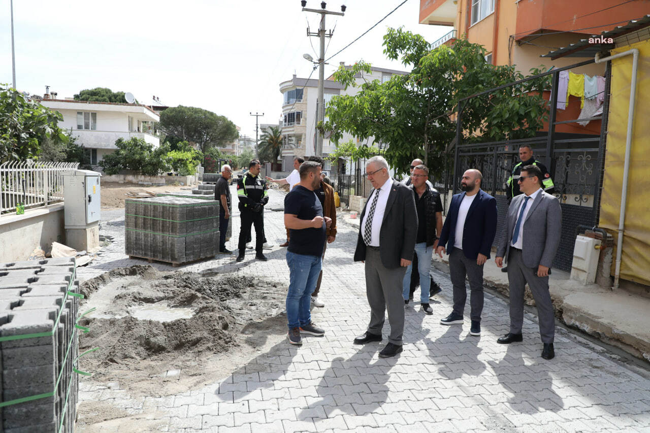 EDREMİT BELEDİYE BAŞKANI ERTAŞ'TAN SAHA İNCELEMESİ