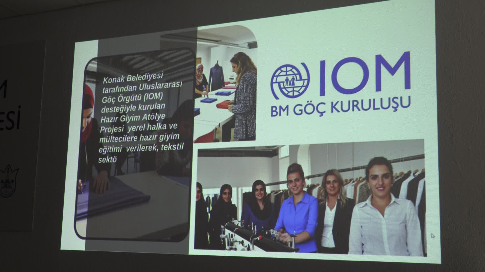 KONAK BELEDİYESİ'NDEN HAZIR GİYİM SEKTÖRÜNDE KADIN İSTİHDAMINA YENİ MODEL