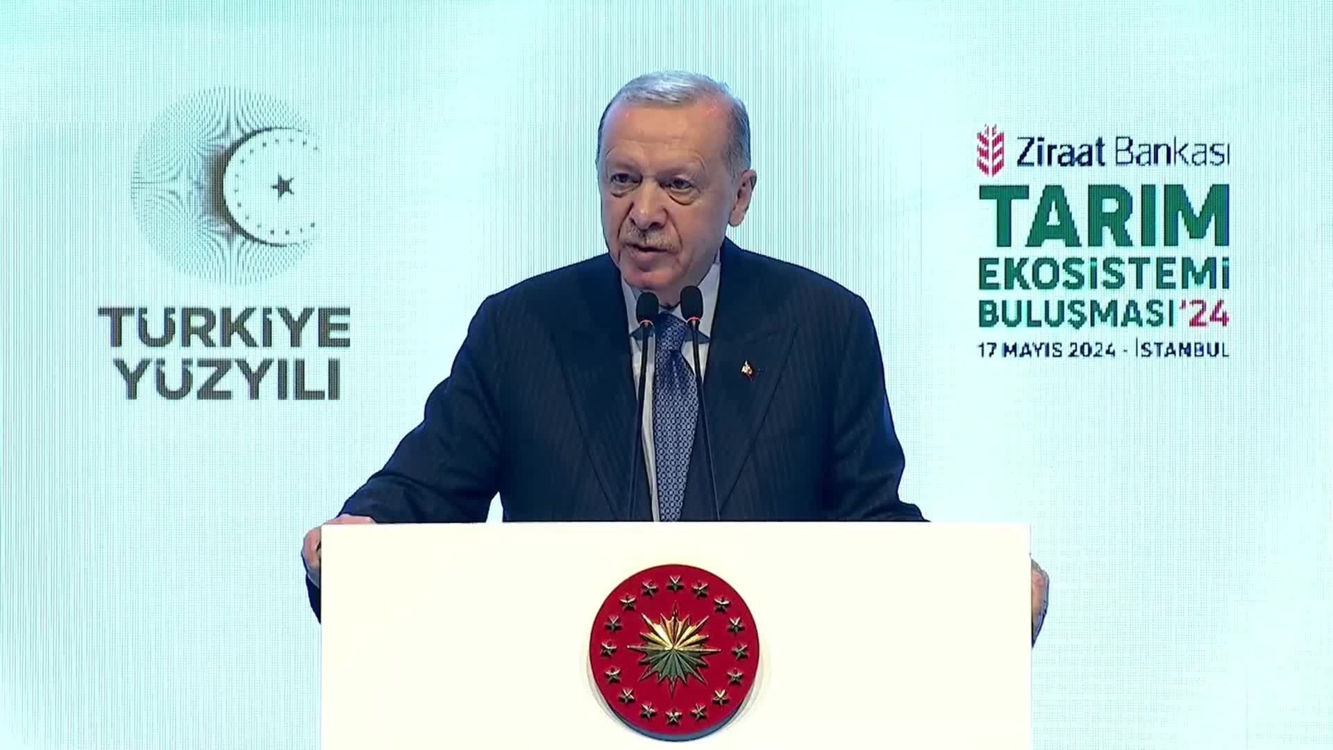 ERDOĞAN: ÇİFTÇİLERE VERİLECEK KÜÇÜK EKİPMAN KREDİSİ LİMİTİNİ 150 BİN LİRADAN 250 BİN LİRAYA ÇIKARIYORUZ