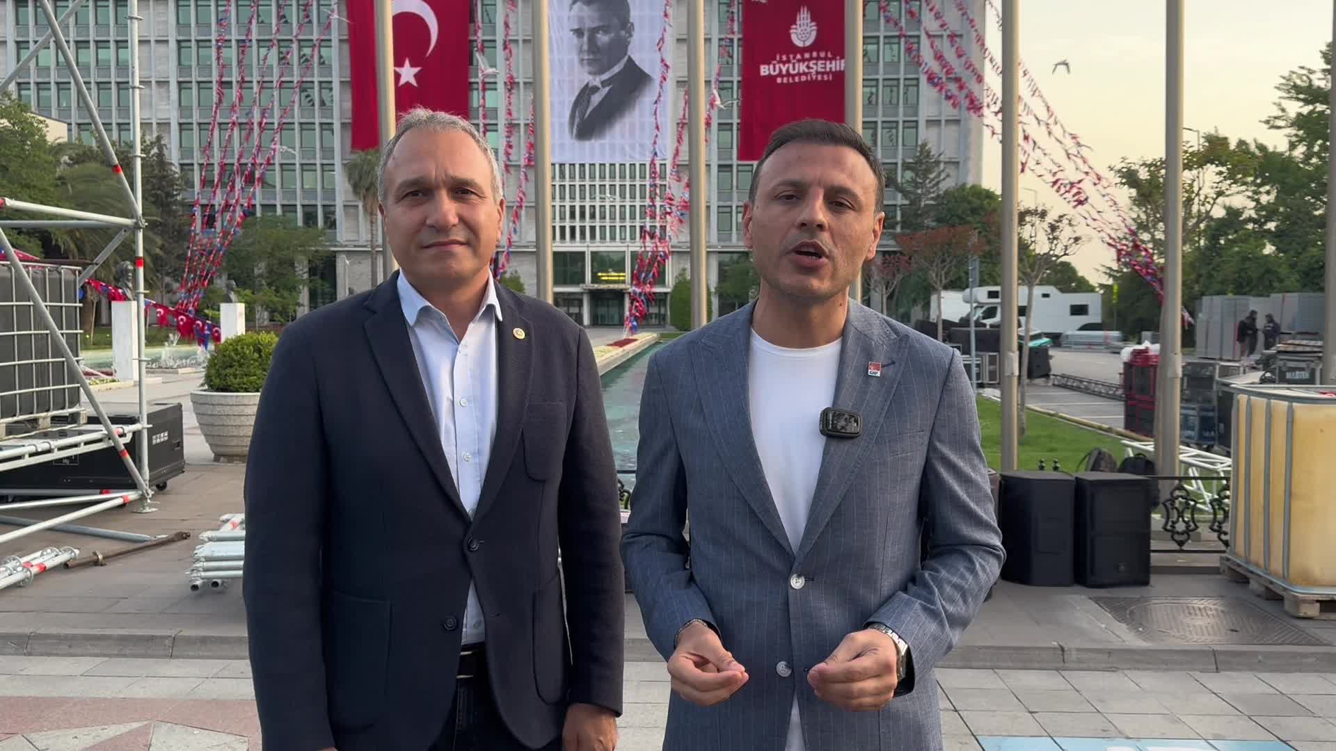 CHP İSTANBUL İL BAŞKANI ÇELİK, İSTANBULLULARI CHP'NİN SARAÇHANE'DEKİ EĞİTİM MİTİNGİNE DAVET ETTİ