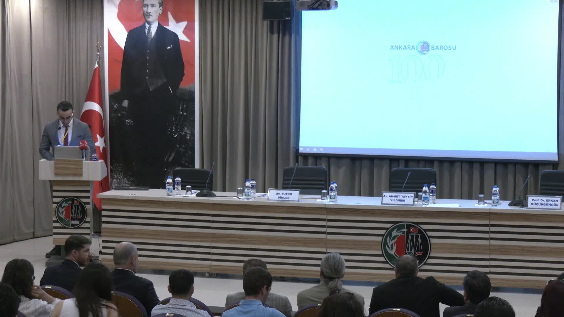 ANKARA BAROSU HUKUK KURULU BAŞKANI MEHMET ÖZDEMİR: "SON YILLARDA YAPILAN DEĞİŞİKLİKLER SPOR HUKUKUNU DAHA İYİ BİR NOKTAYA GETİRDİ"