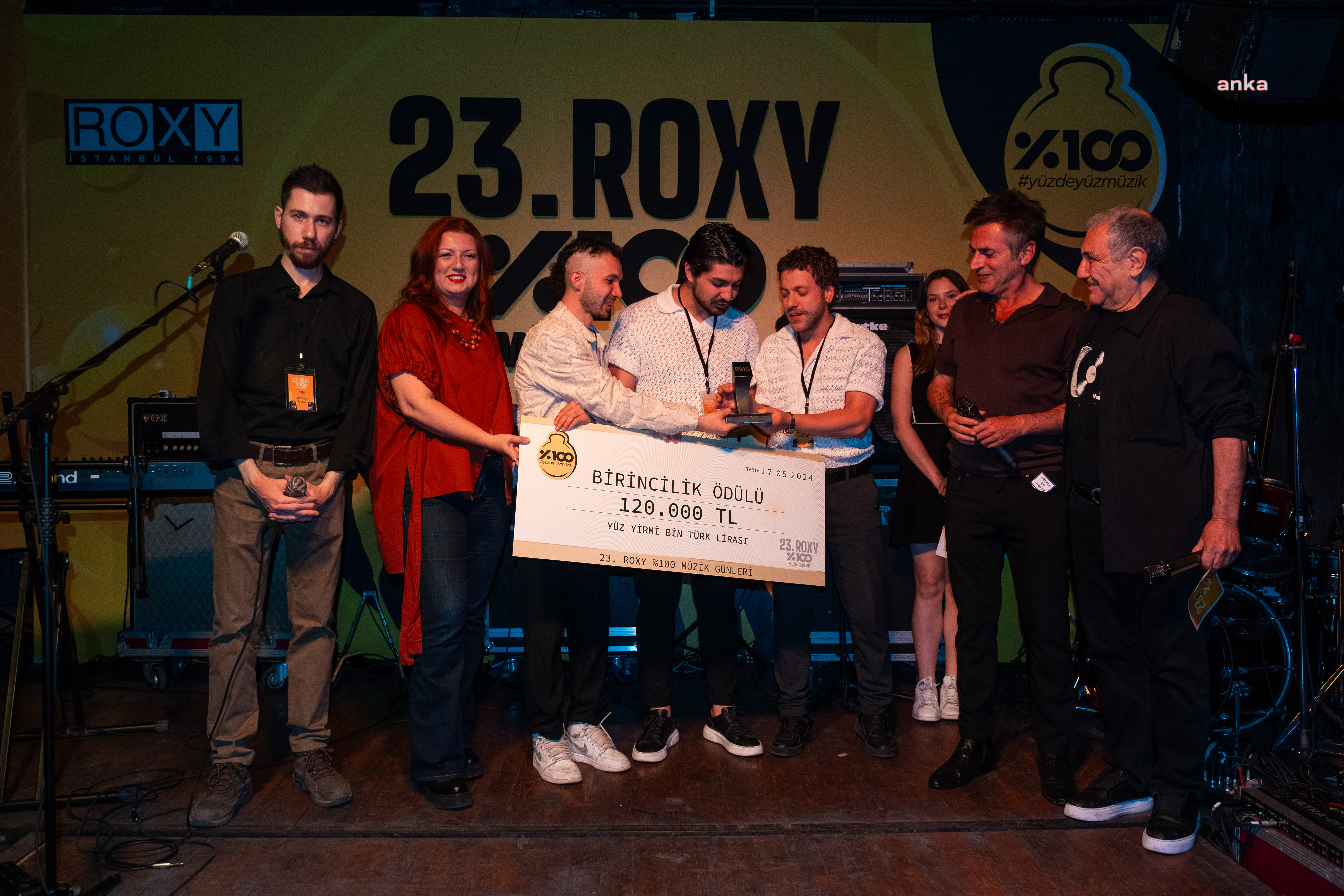 23.ROXY  YÜZDE 100 MÜZİK GÜNLERİ’NİN KAZANANLARI BELLİ OLDU