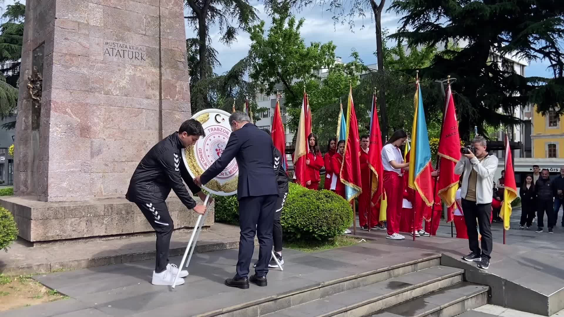 19 MAYIS GENÇLİK VE SPOR BAYRAMI TRABZON’DA COŞKUYLA KUTLANDI