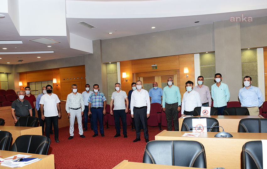 KEPEZLİ MUHTARLAR ASAT’I ZİYARET ETTİ