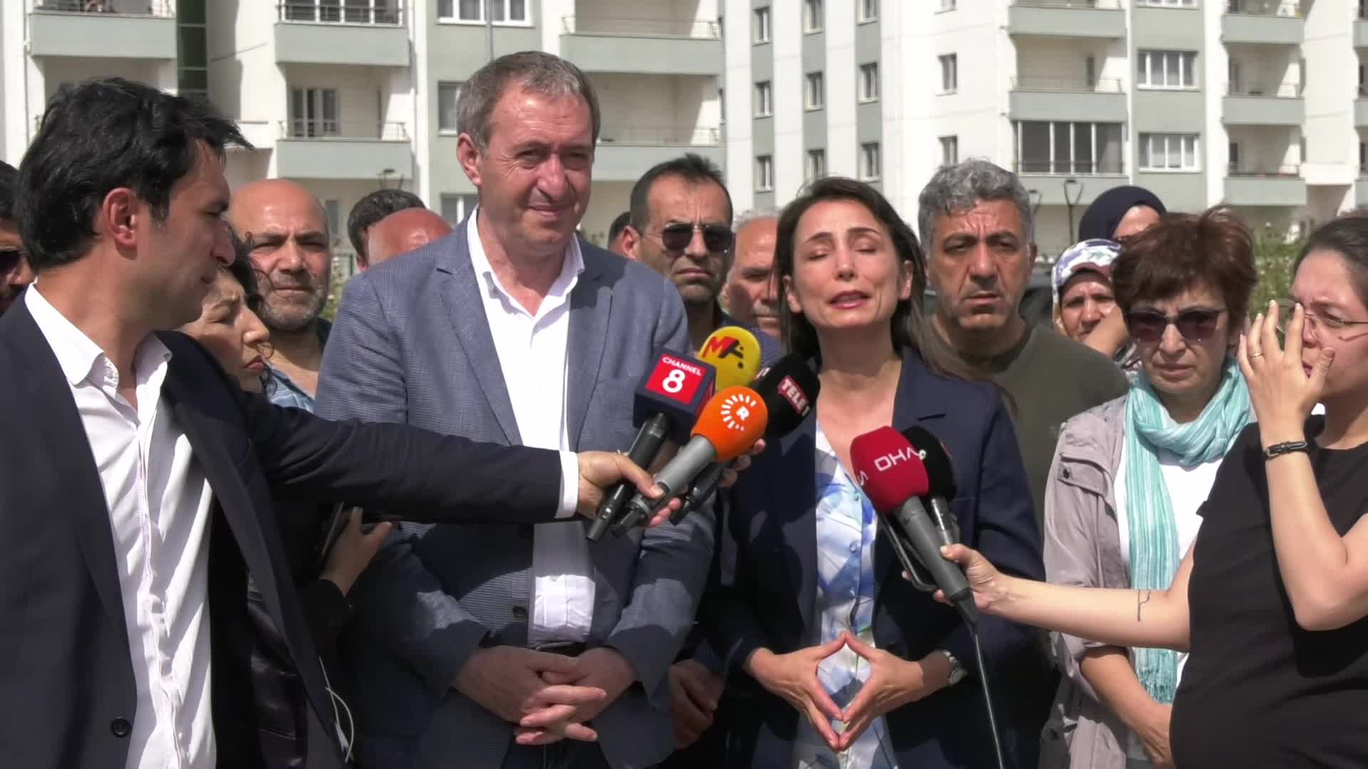 DEM Parti Eş Genel Başkanlarından Demirtaş'a ziyaret: "Tüm Türkiye halklarına 'Demokrasi mücadelesinden zerre gerim adım atmasınlar' mesajı veriyorlar"