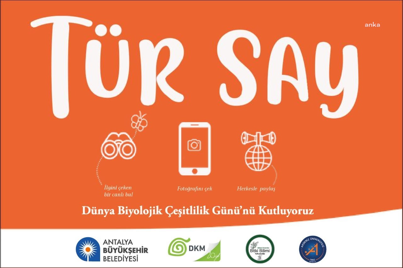 Antalya’da dikkati biyoçeşitliliğe çekecek etkinlik: "Tür Say"