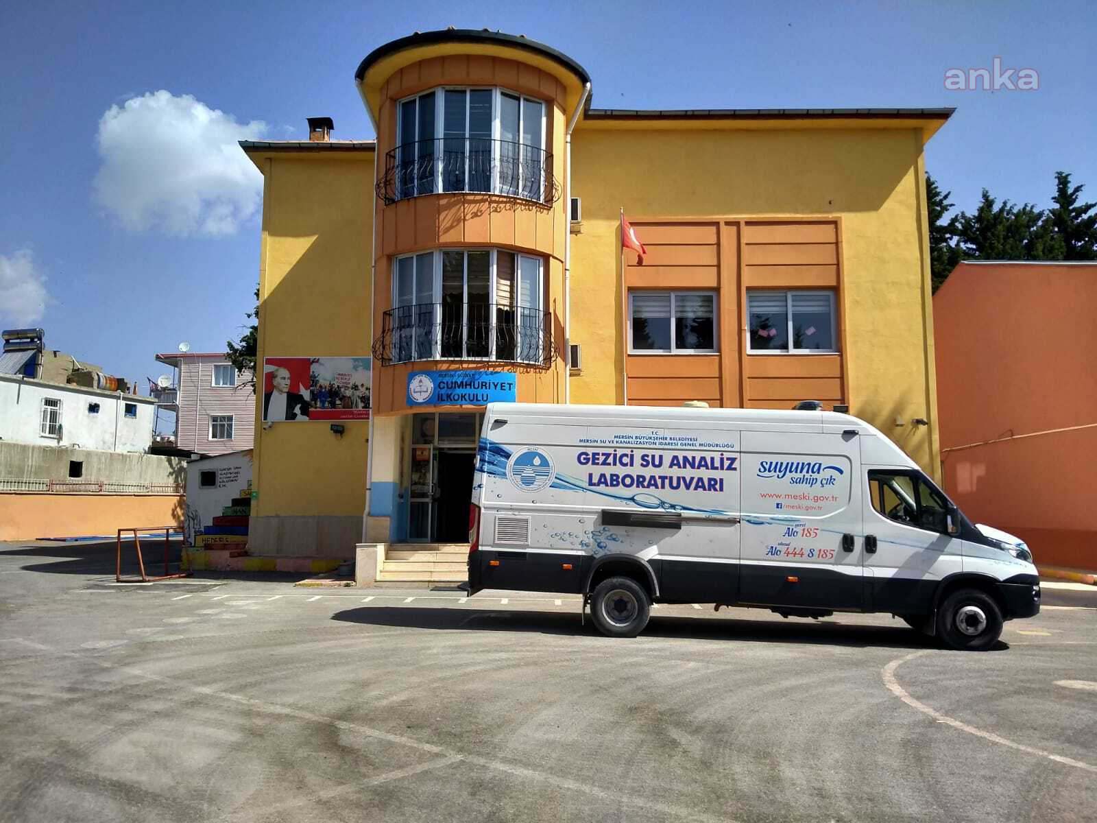 GEZİCİ SU ANALİZ LABORATUVARI, MERSİN’İN HER NOKTASINA ULAŞMAYA DEVAM EDİYOR