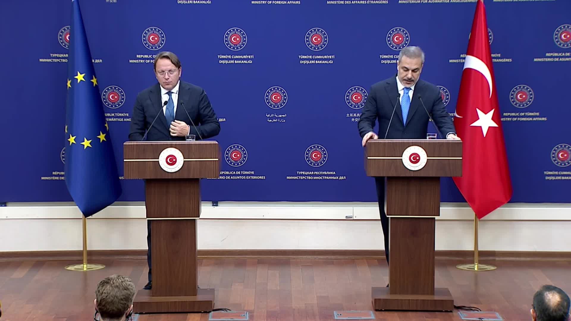 Hakan Fidan: Gümrük Birliği'nin düzenlenmesi konusunda prensipte mutabıkız