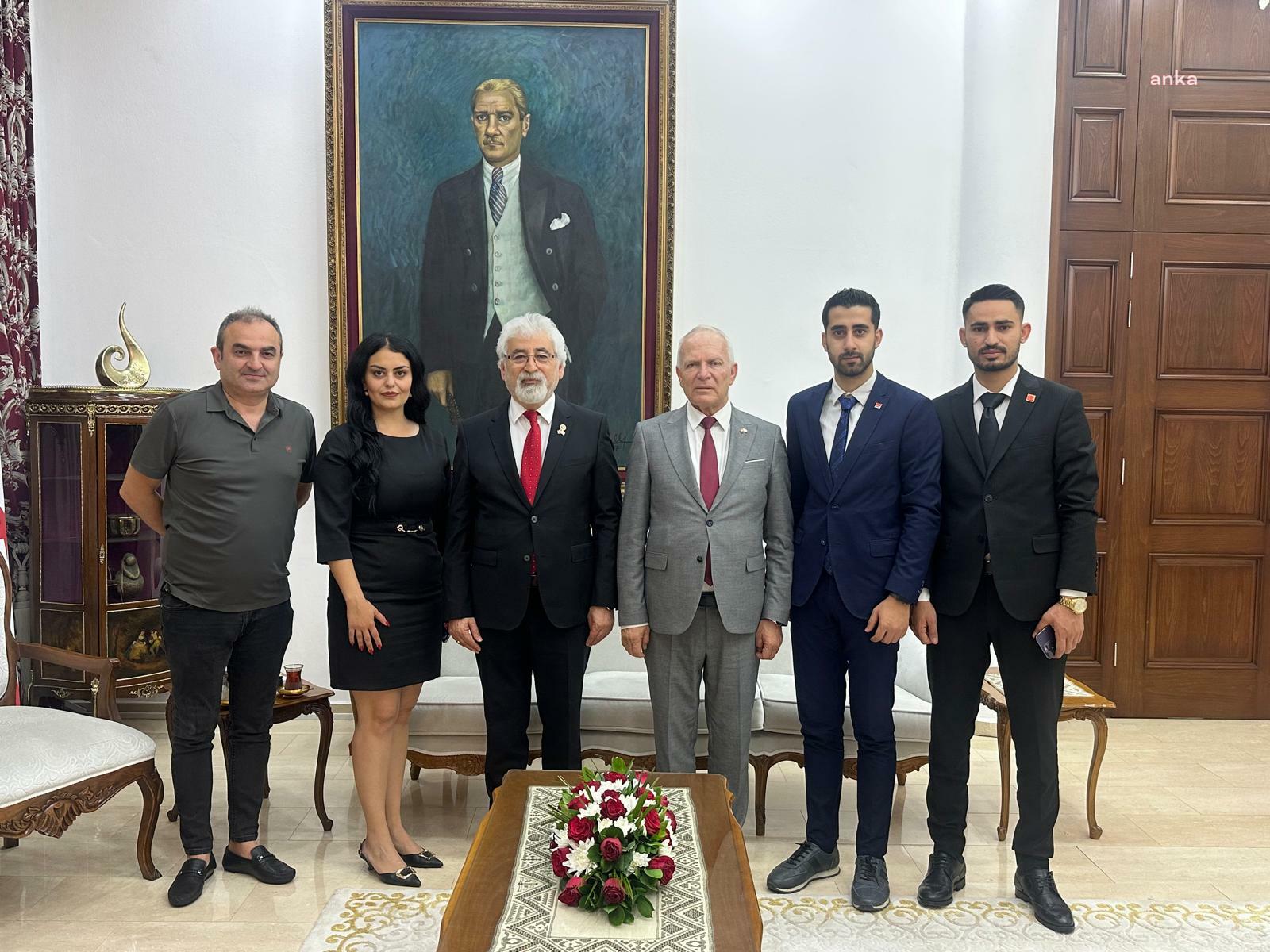 CHP’den Kıbrıs çıkarması: Mehmet Tüm, mecliste Cumhurbaşkanı Vekili Töre ile görüştü