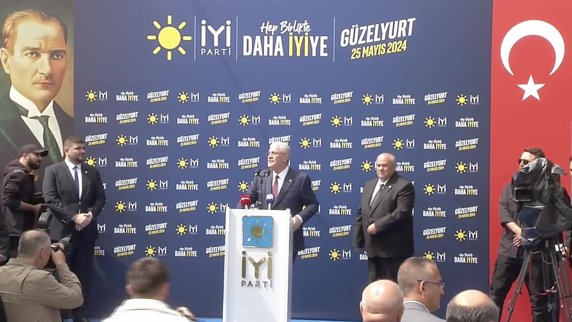 Dervişoğlu, seçimlerin yenileneceği Aksaray Güzelyurt'ta... "Hazım Turan'ı belediye başkanı olarak yanımıza gönderin"