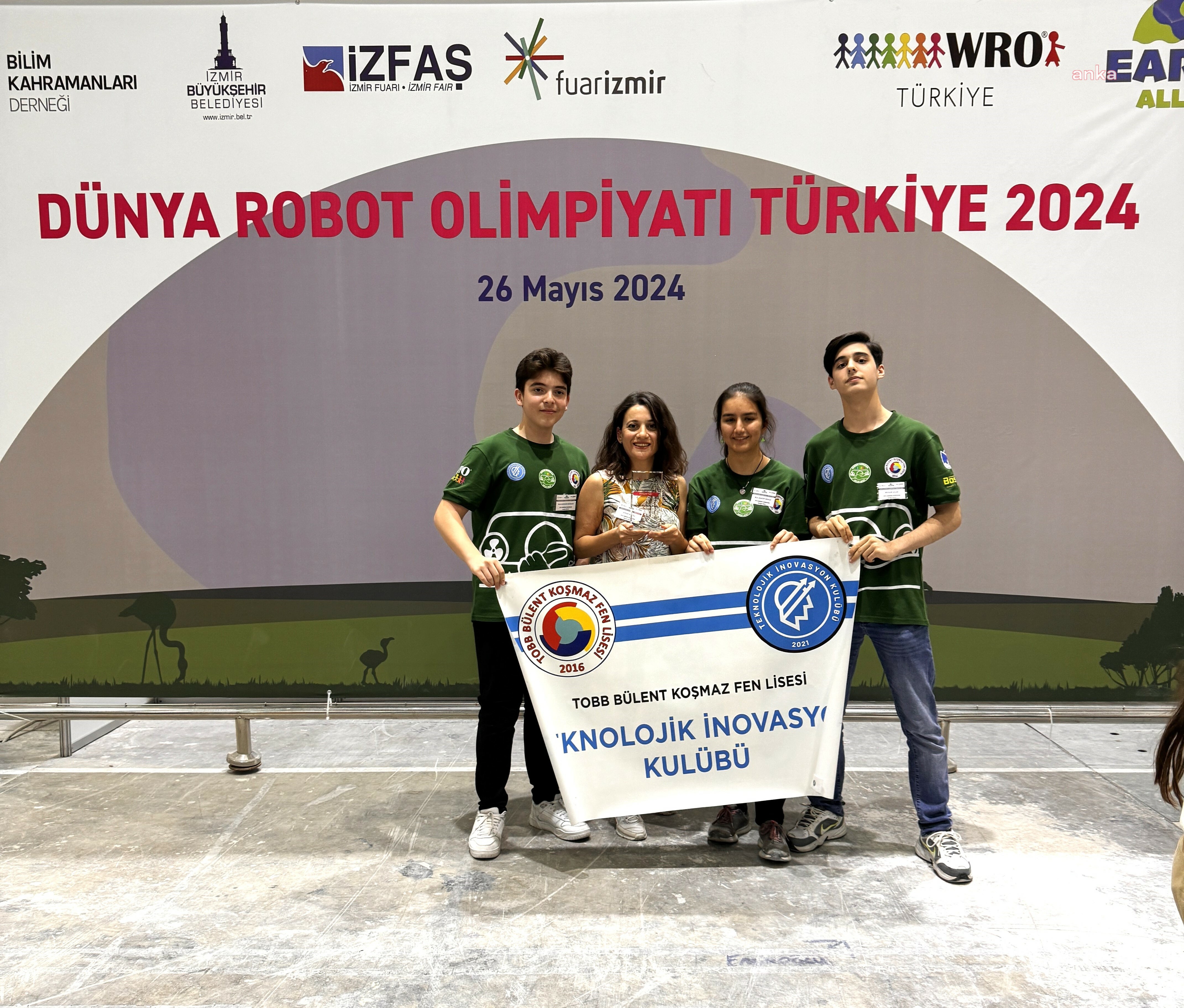Bilim Yunusemreli Öğrenciler, Türkiye Şampiyonası'na damga vurdu