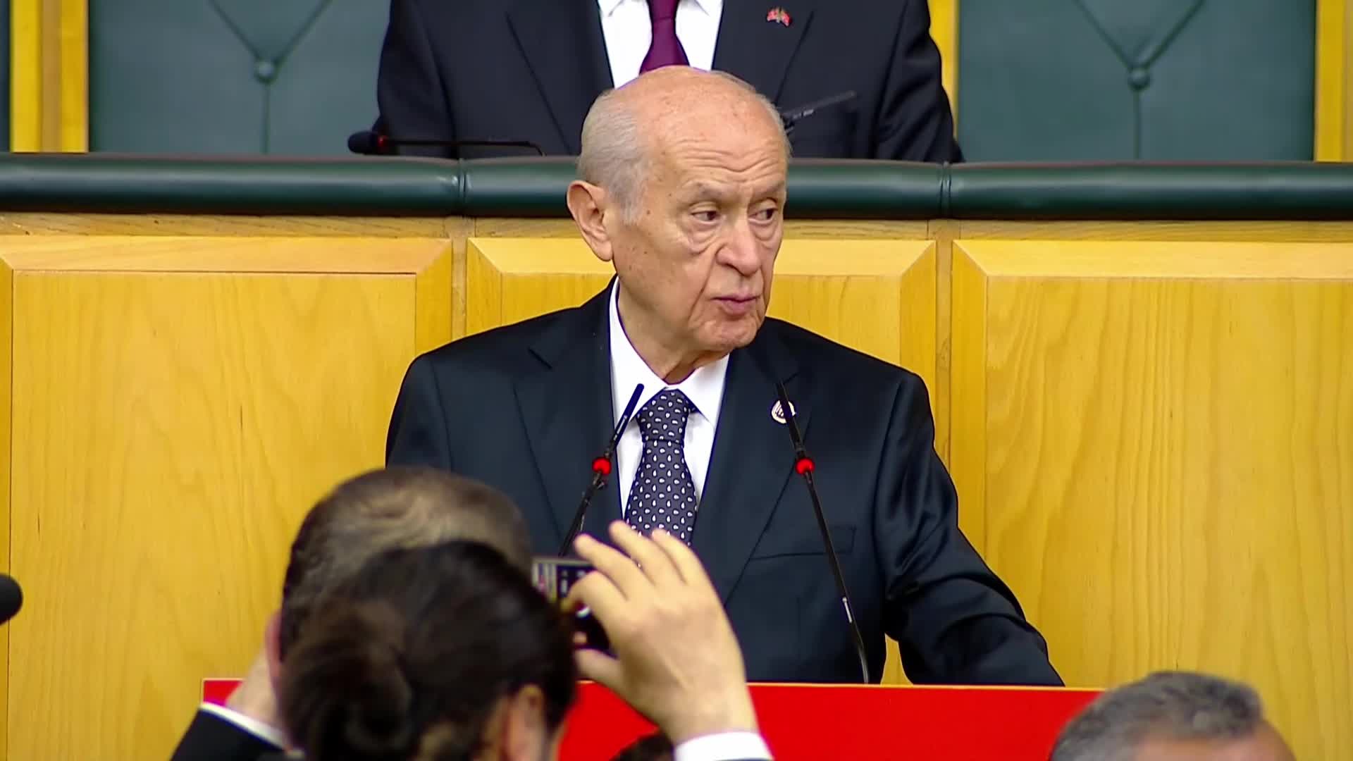 Devlet Bahçeli: "Uçuk, kaçık ve garabet yumuşamaya karnımız tok, yüzümüz de dönüktür. Normalleşmesi gereken muhalefet partileridir"