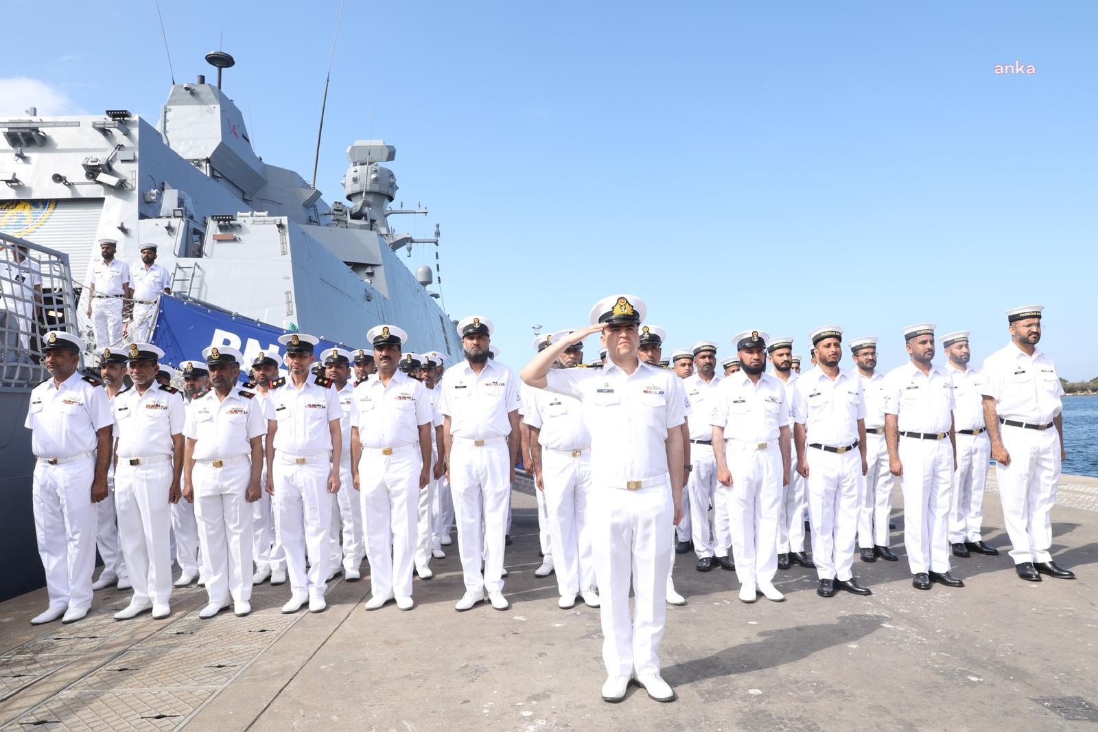 Pakistan Milgem projesinin ilk gemisi PNS BABUR, İstanbul Tersanesi'nden uğurlandı