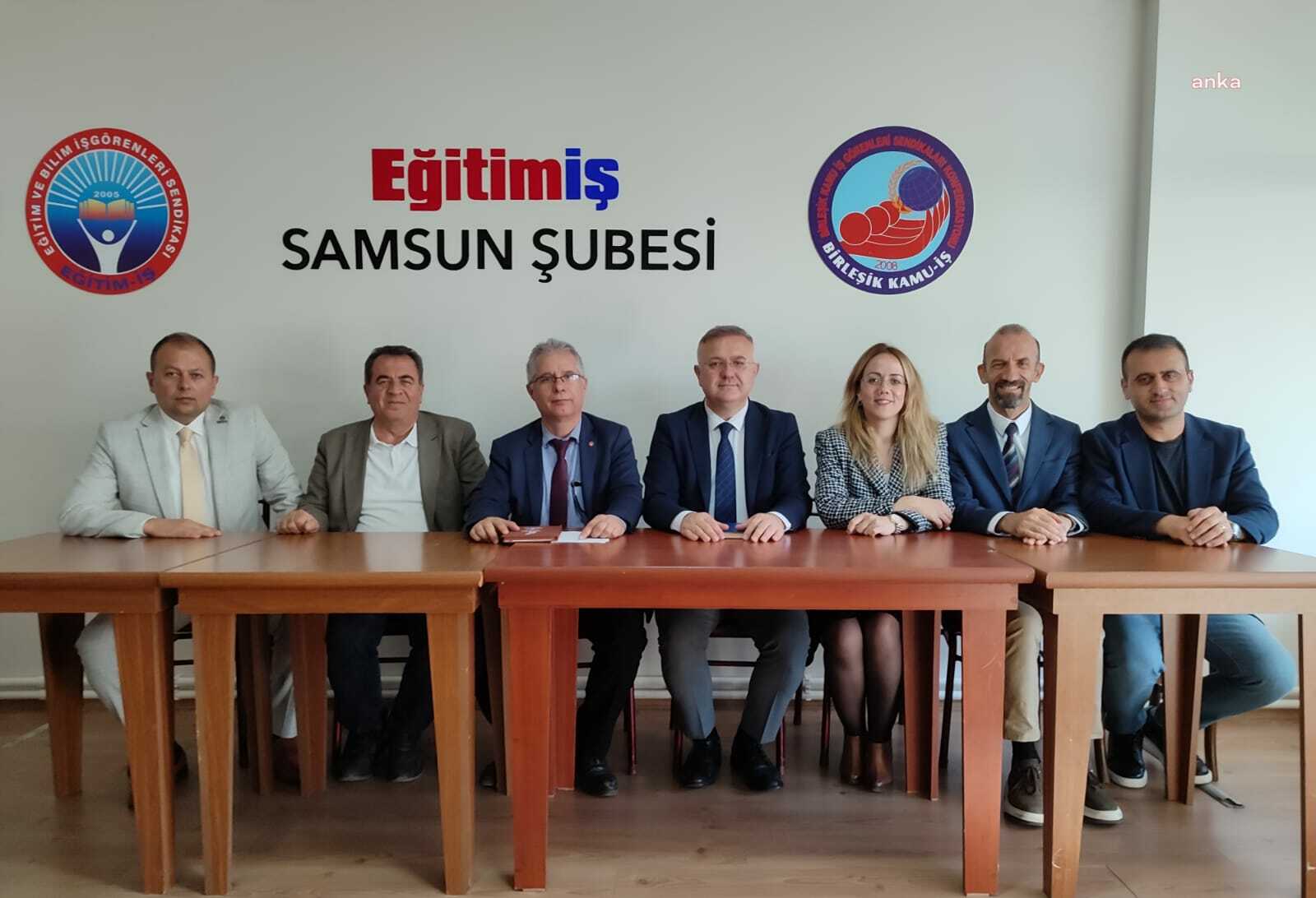 Eğitim İş Samsun Şubesi: “Kamusal eğitim için kullanılması gereken milli eğitim bütçesinin Maarif Vakfı ile paylaşılması derhal engellenmelidir"