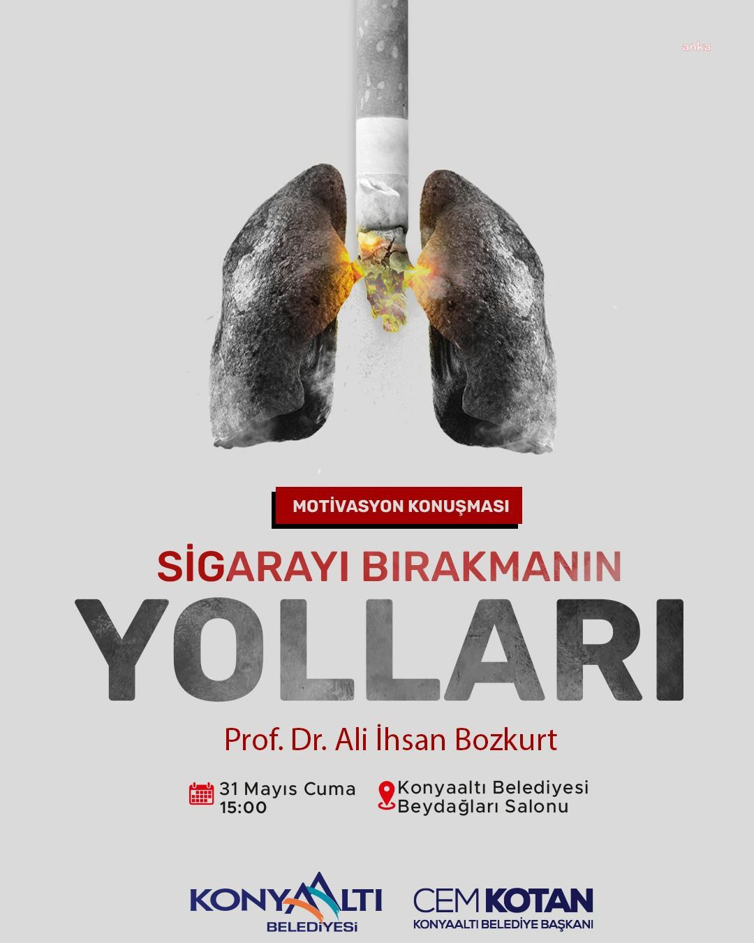 Konyaaltı’nda “Sağlıklı Yaşam Tütünsüz Hayat” etkinliği