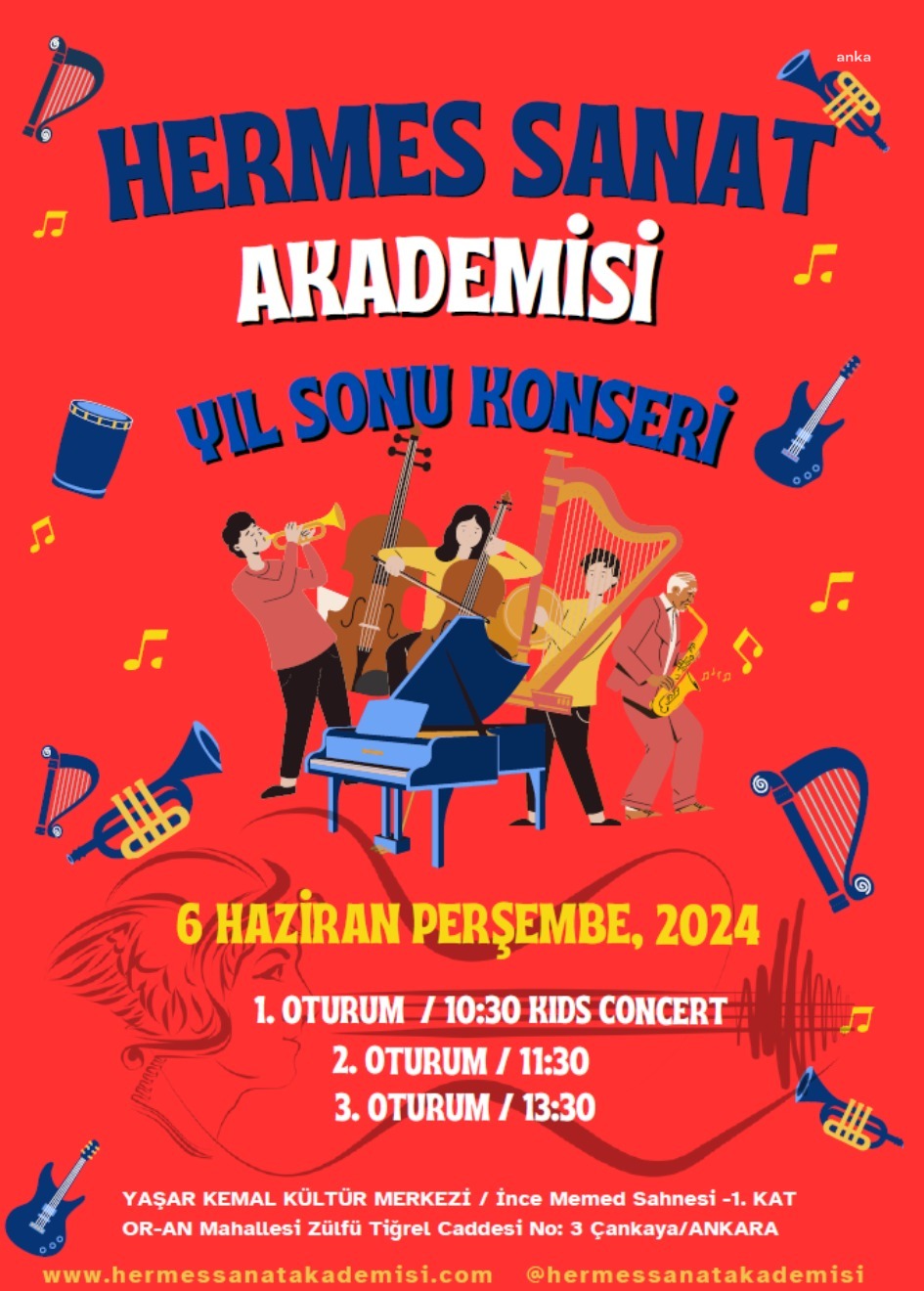 Çankaya, yazı renkli etkinliklerle karşılıyor