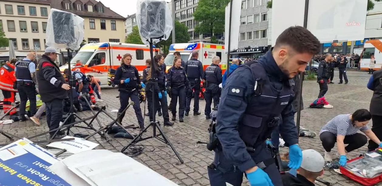 Almanya'nın Mannheim kentinde bıçaklı saldırı