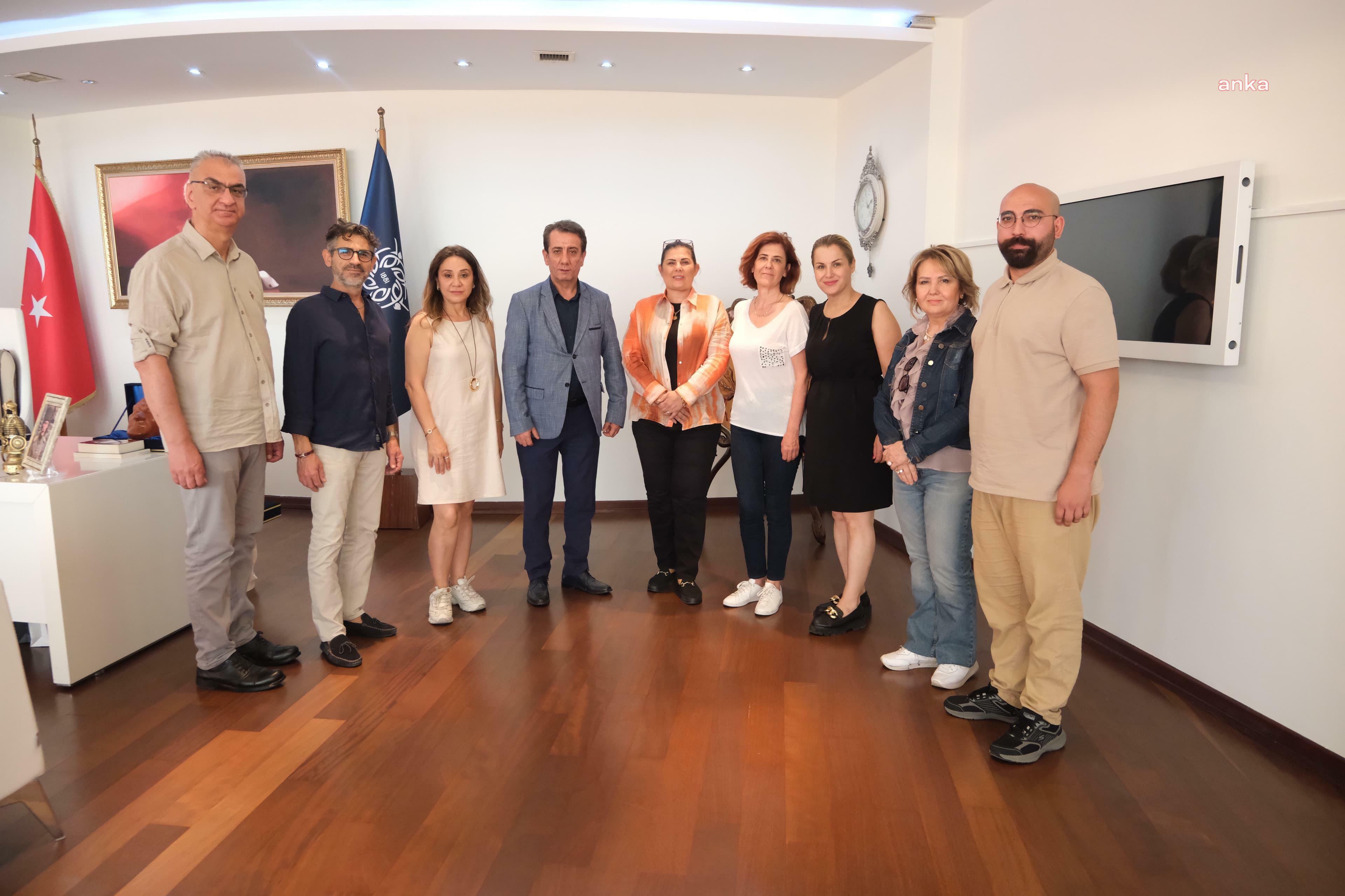 Atatürkçü Düşünce Derneği'nden Aydın Büyükşehir Belediye Başkanı Çerçioğlu'na ziyaret