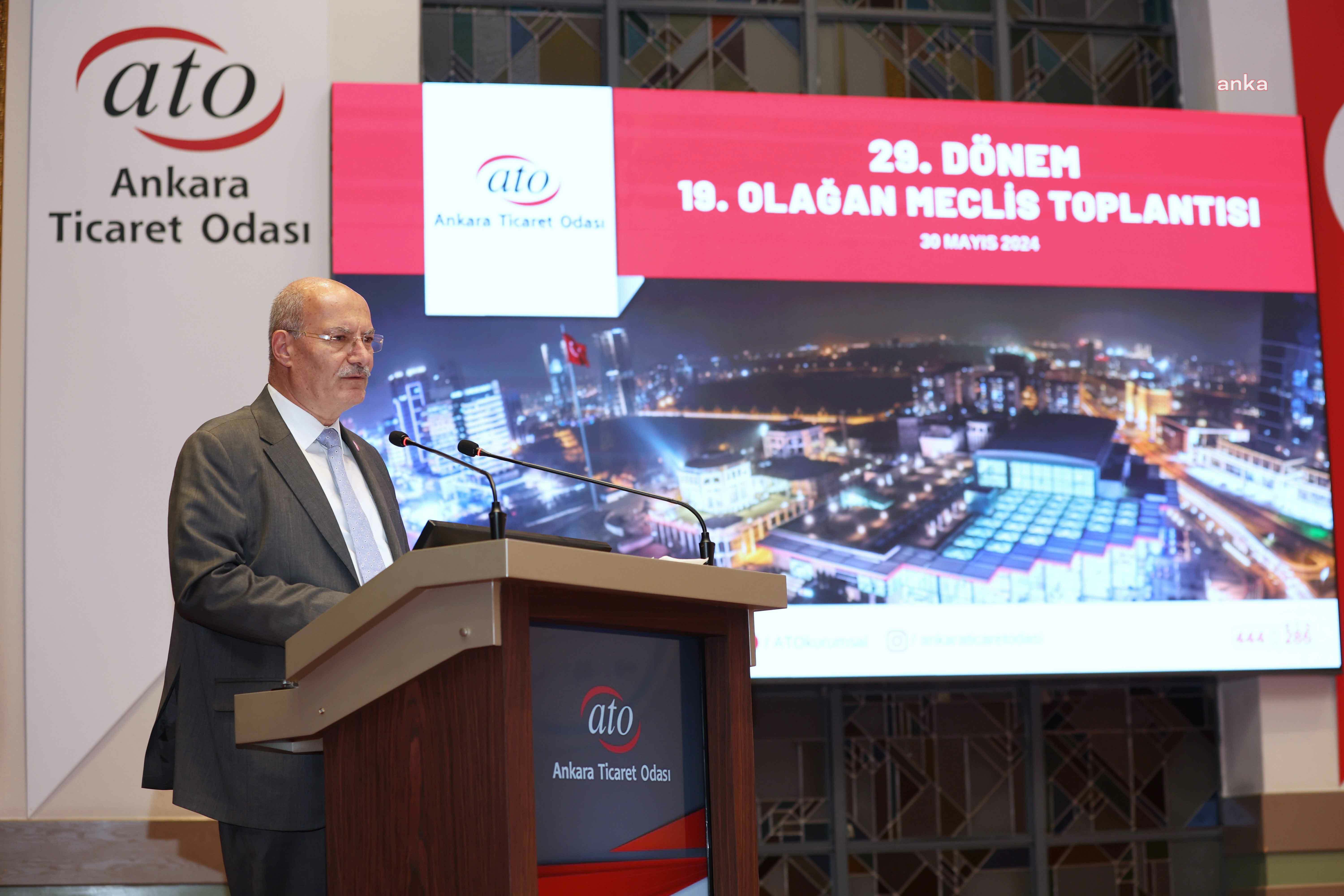 ATO Başkanı Baran, tasarruf paketini değerlendirdi, verimlilik konusuna dikkati çekti