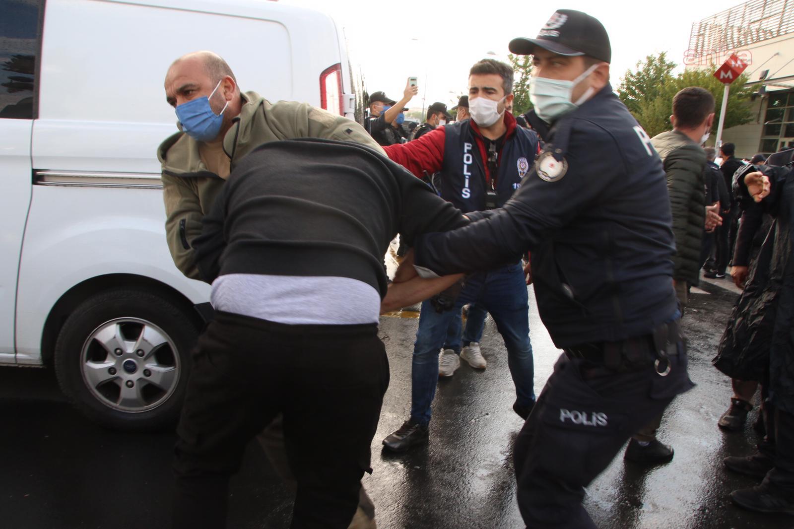 10 EKİM ANMASINA POLİS MÜDAHALESİ