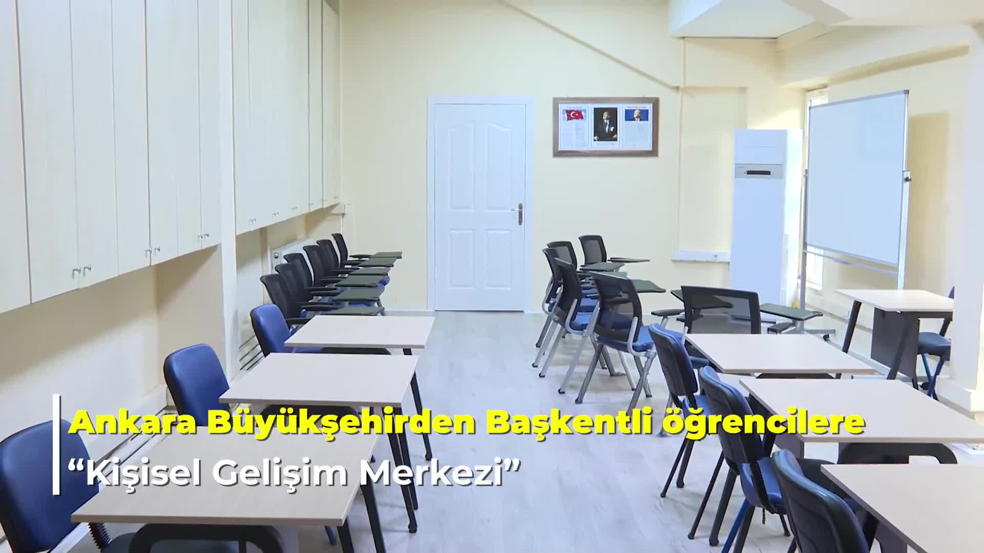 Ankara Büyükşehir Belediyesi Kişisel Gelişim Merkezi, Başkentli öğrencileri bekliyor