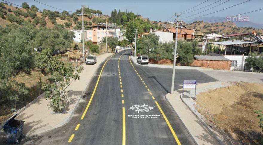 AYDIN BÜYÜKŞEHİR BELEDİYESİ HASKÖY YOLU'NU SICAK ASFALTLA BULUŞTURDU