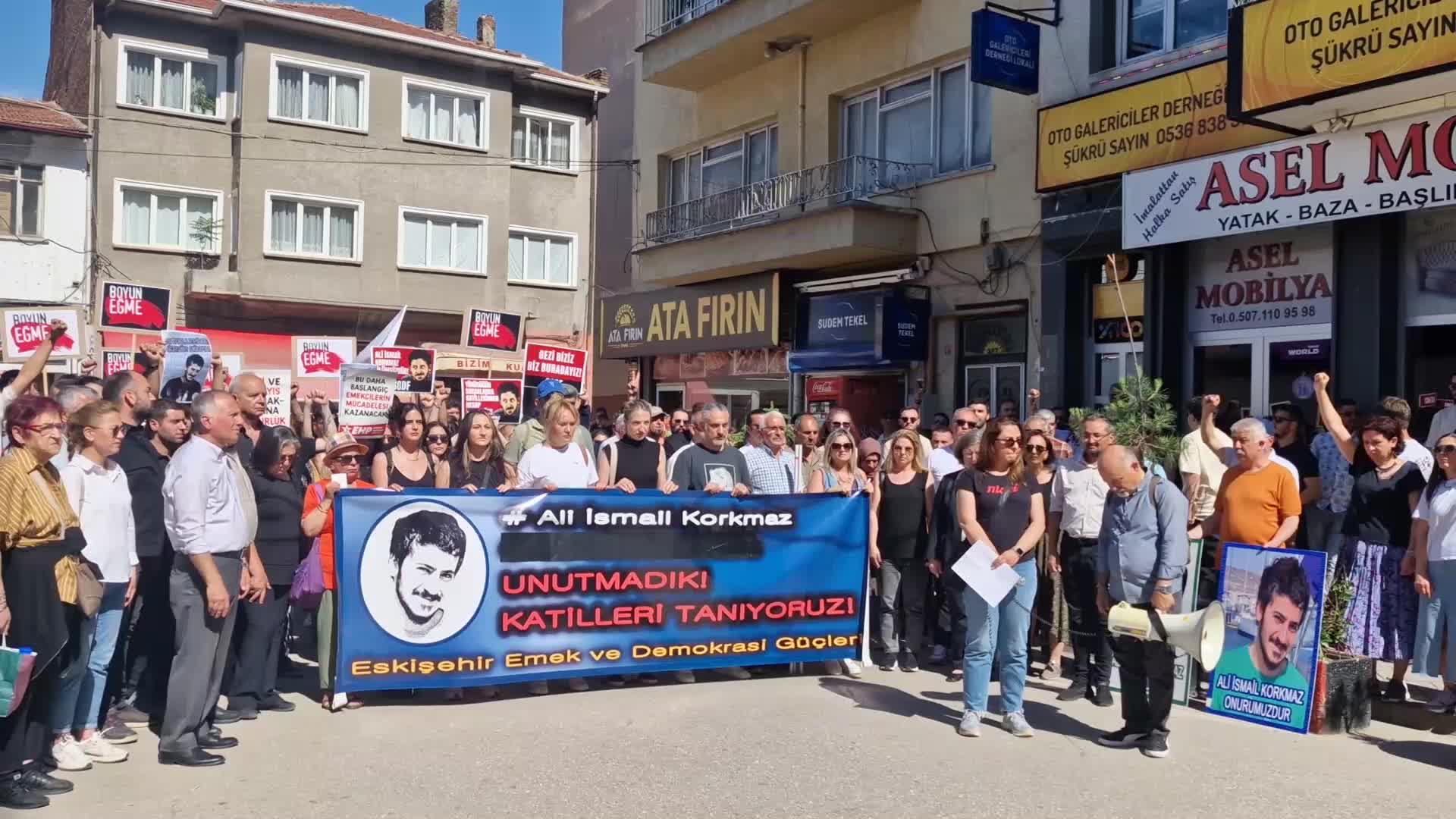 Ali İsmail Korkmaz Eskişehir’de anıldı: “Katillerden ve talimatı verenlerden hesap soracağız”