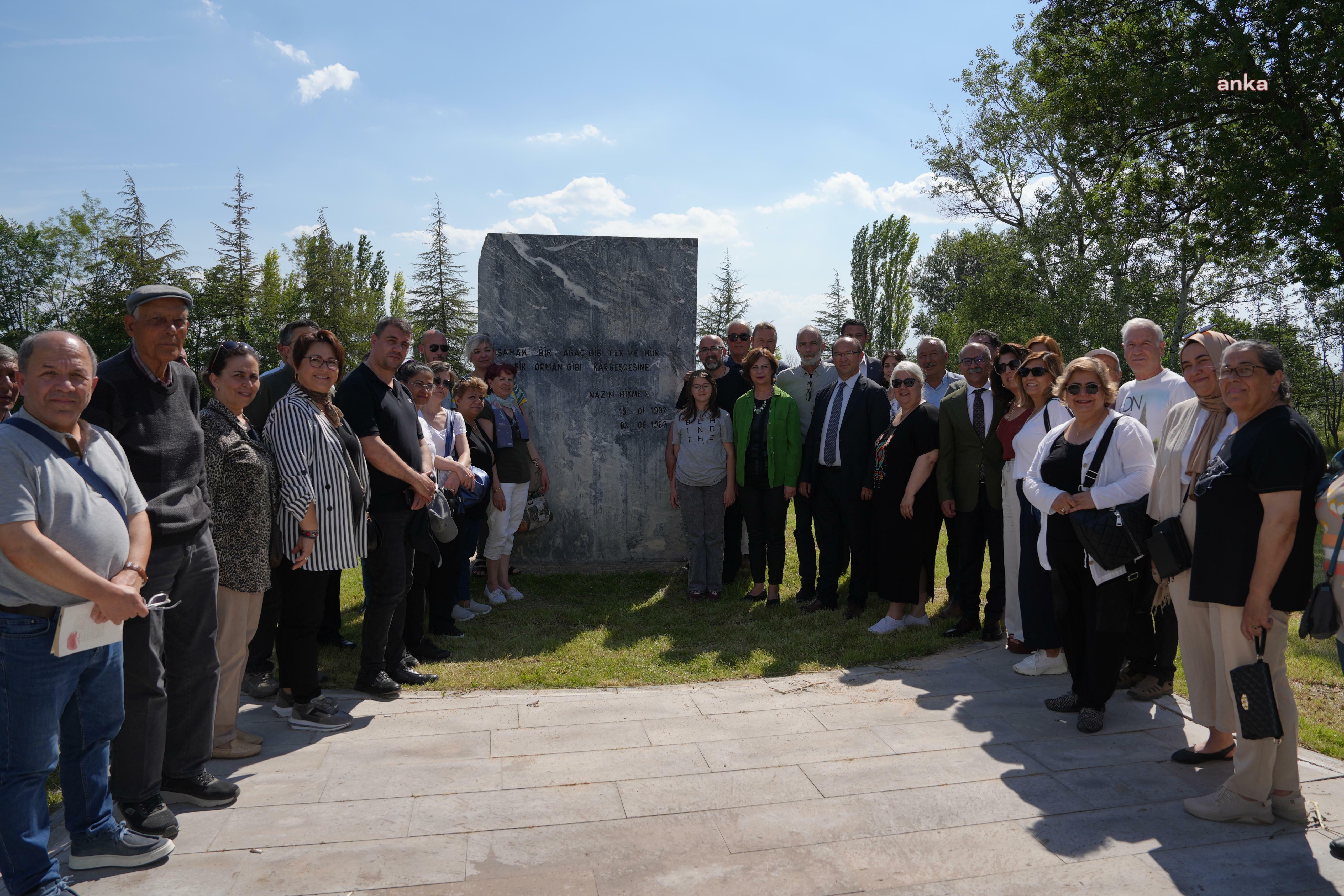 Eskişehir Büyükşehir Belediyesi Nazım Hikmet'i, Doğançayır'da andı