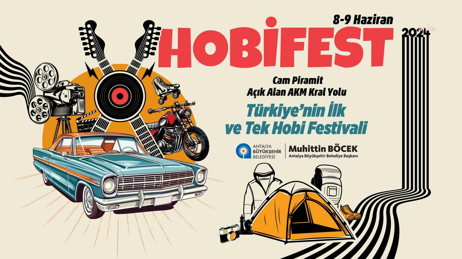 Antalya’da ‘HobiFest 2024’ başlıyor