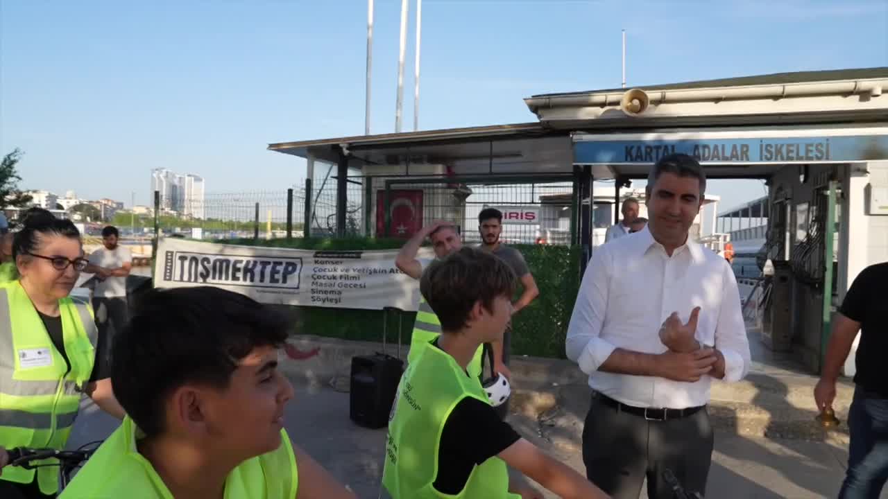 Kartal’da pedallar, doğa için çevrildi