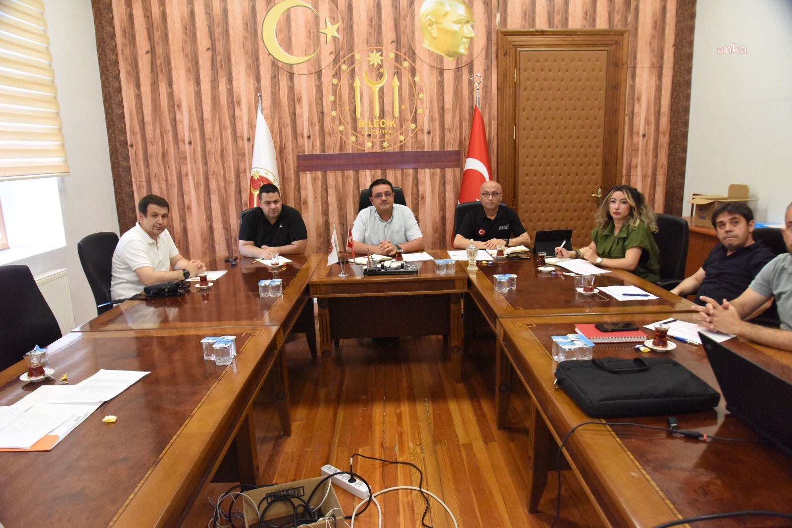 Bilecik Belediyesi, afetlere karşı riskleri azaltma toplantısı düzenledi