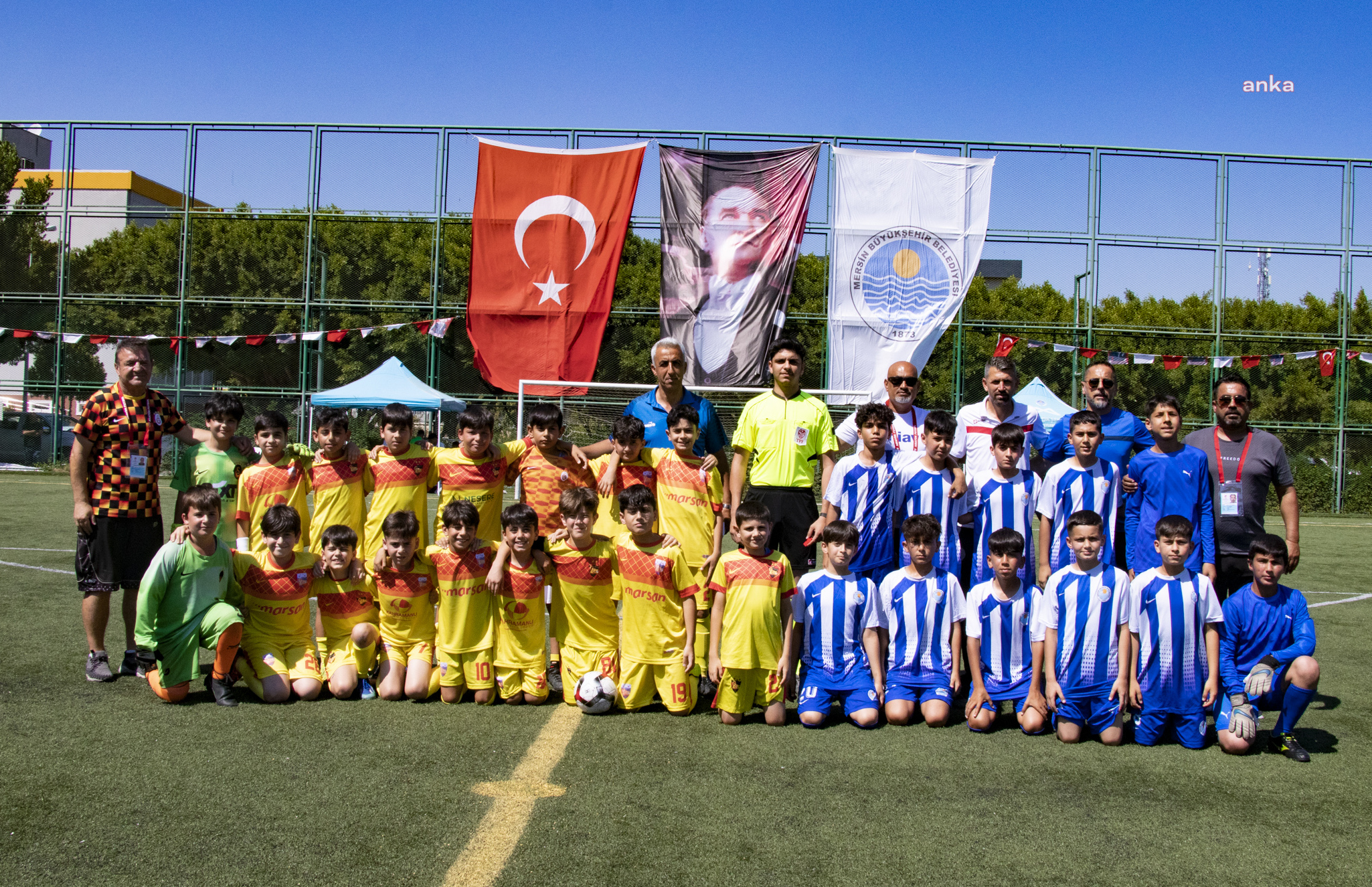 Mersin'de “Çocuk Futbol Şenliği” başladı
