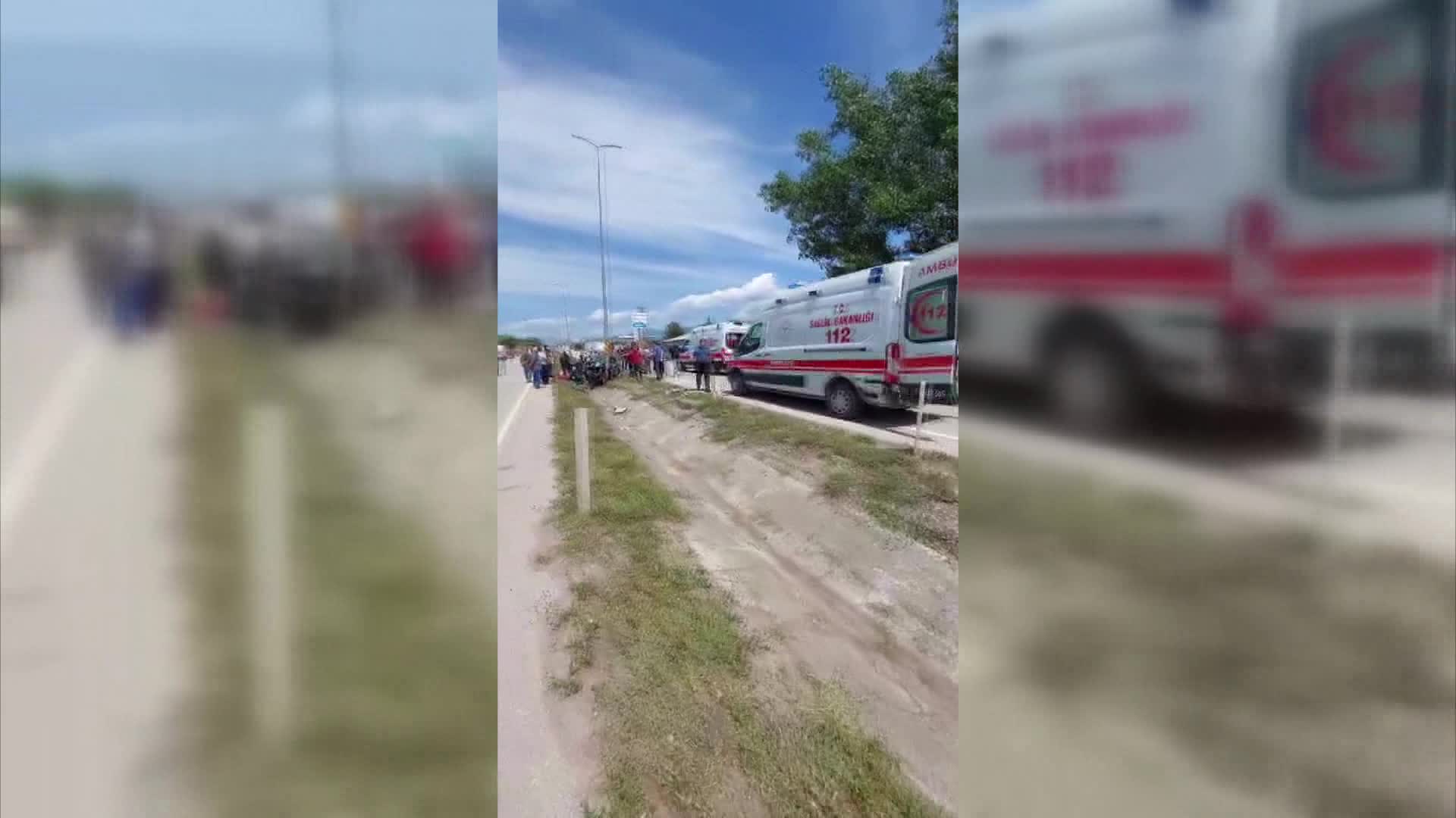 Sinop’a düğüne gelen aile kaza yaptı: 5 yaralı