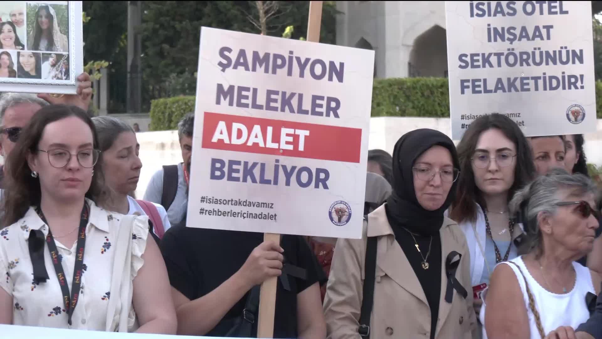 İsias Oteli’nde hayatını kaybedenlerin yakınları: “Tüm sanıklar olası kastla insan öldürme suçundan cezalandırılmalı”