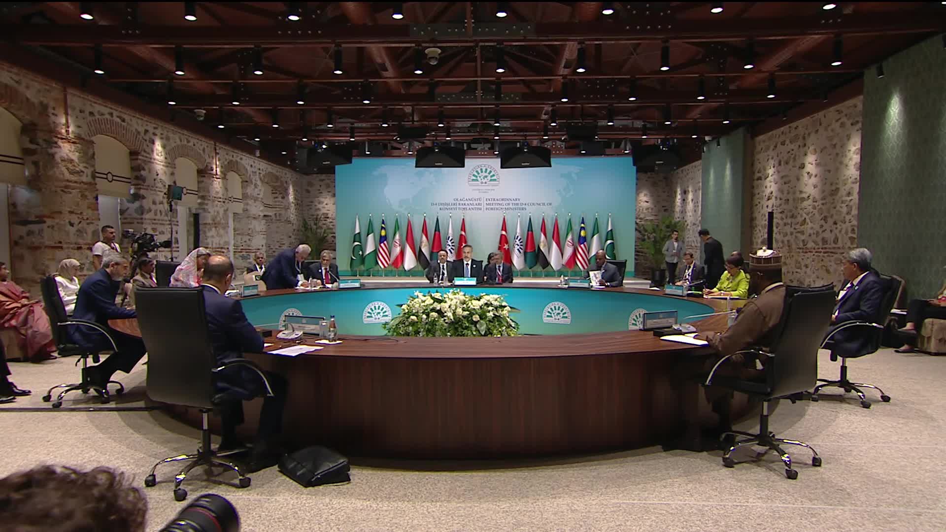 Hakan Fidan: D-8 ülkeleri olarak Filistin'in yanındayız