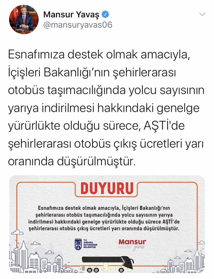 ABB: AŞTİ'DE ÇIKIŞ ÜCRETLERİ YARI ORANDA DÜŞTÜ