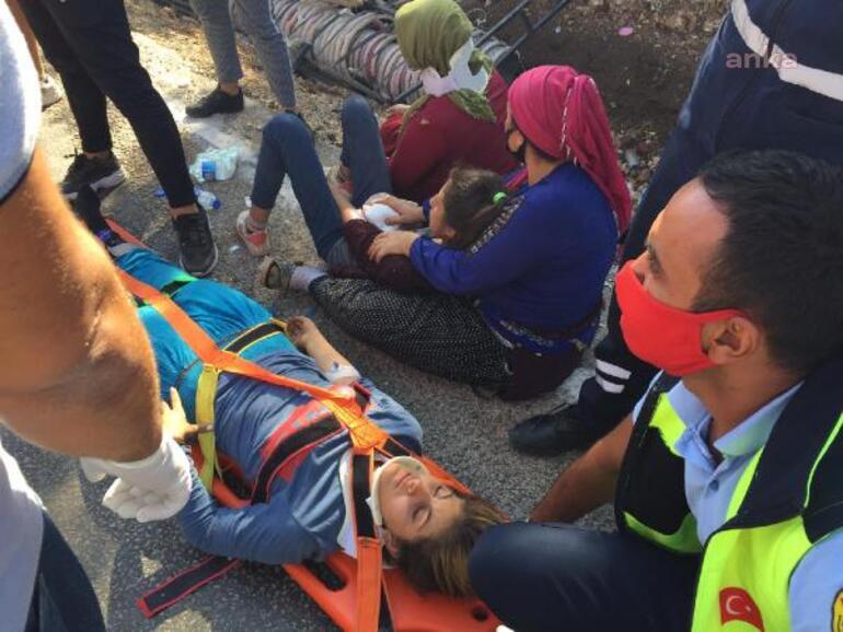 MERSİN'DE KAZA: 1 TARIM İŞÇİSİ ÖLDÜ, 28 İŞÇİ YARALANDI