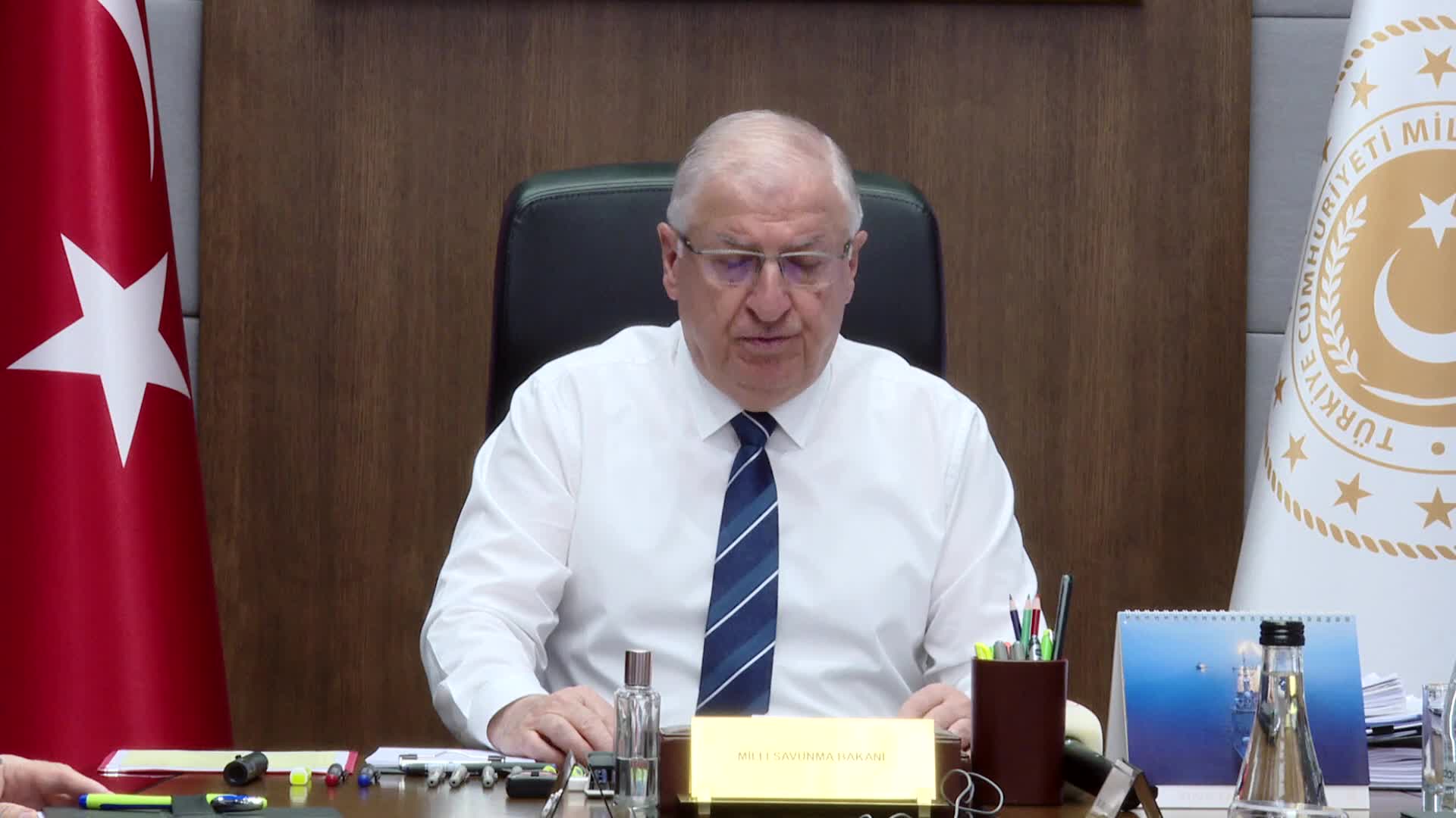 Milli Savunma Bakanı Güler, kuvvet ve birlik komutanlarıyla toplantı yaptı: "Terör koridoru kurulmasına müsaade etmeyeceğiz"