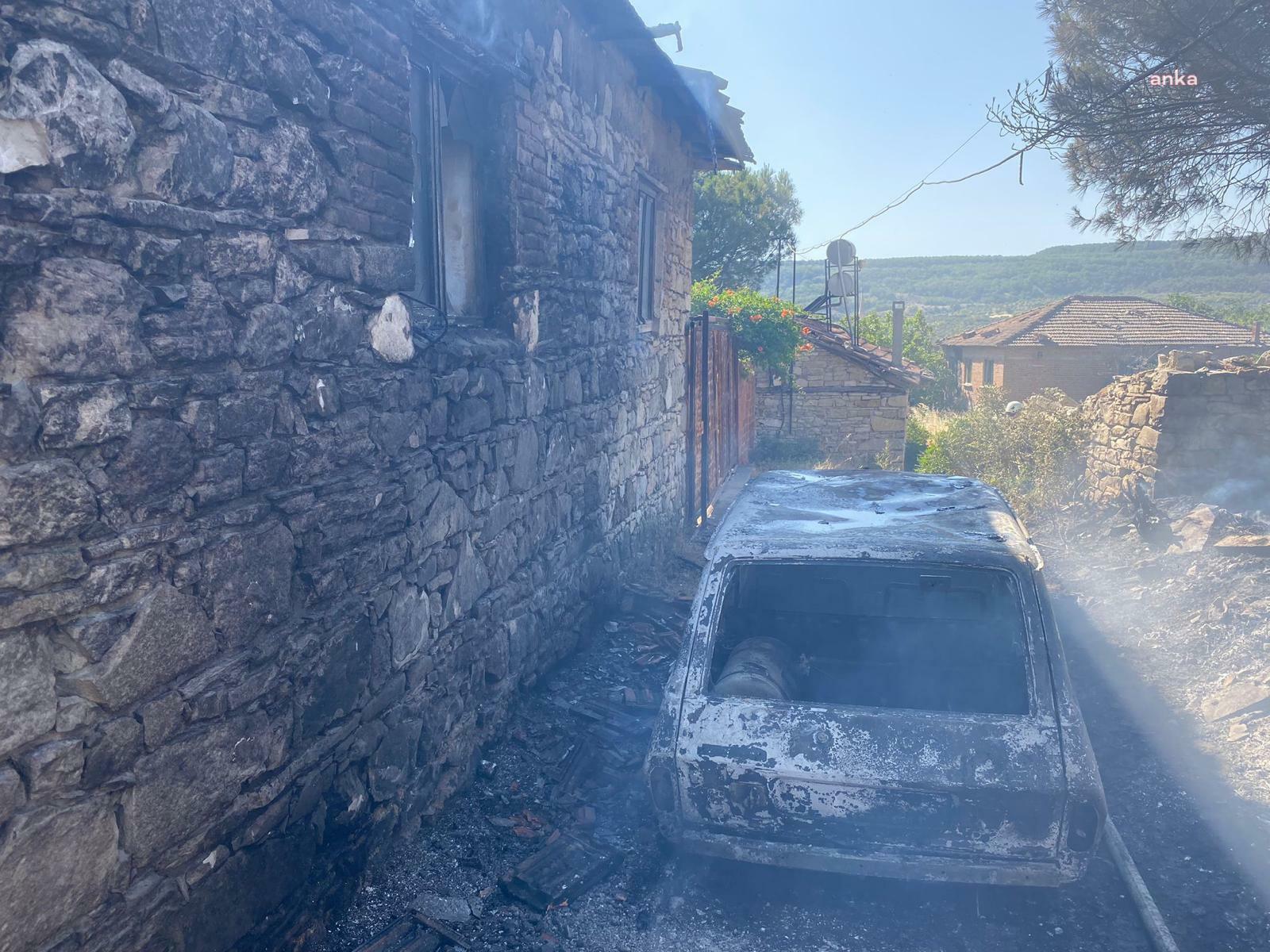Manisa Büyükşehir, çıkan yangını kontrol altına aldı
