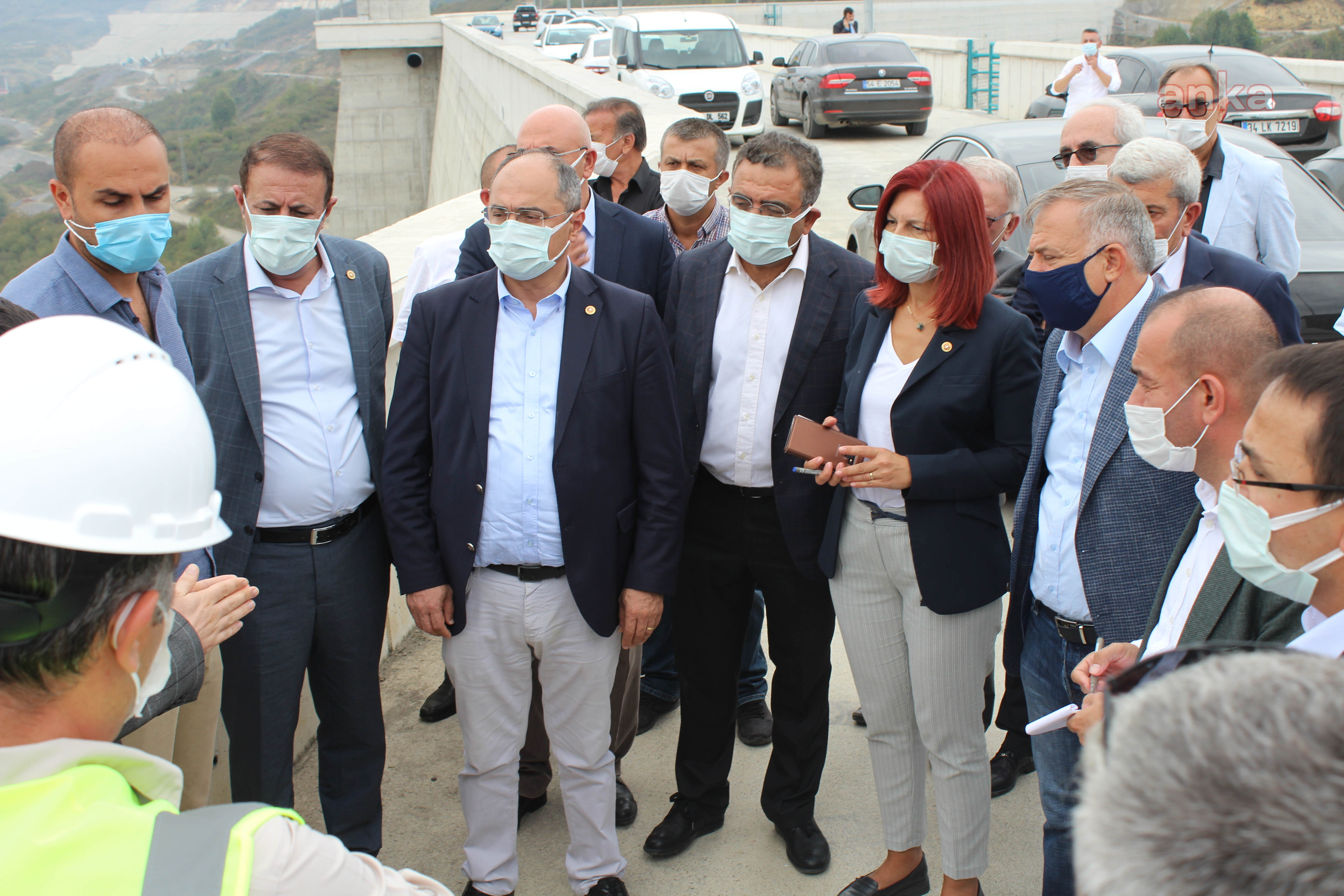 CHP MİLLETVEKİLLERİ MELEN BARAJI'NDA İNCELEME YAPTI, RAPOR HAZIRLADI