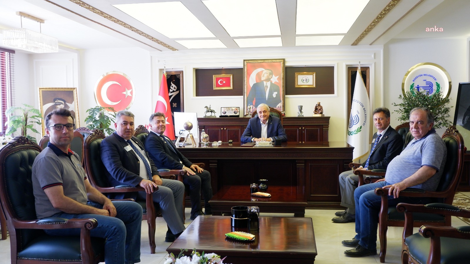 Rotary Kulübü’nden Bozüyük Belediye Başkanı Bakkalcıoğlu’na ziyaret