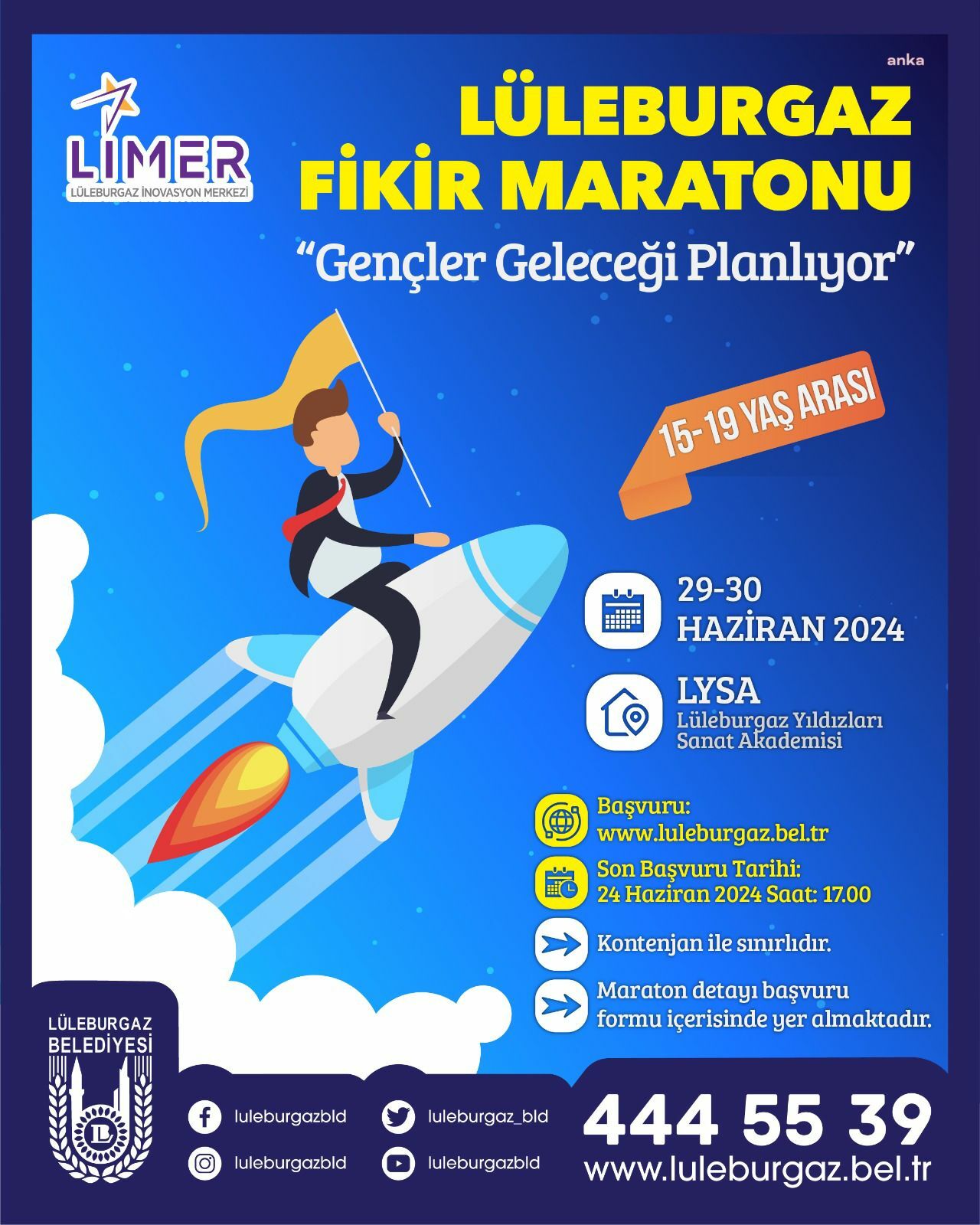 Lüleburgaz İnovasyon Merkezi’nin fikir maratonuna başvurular başladı