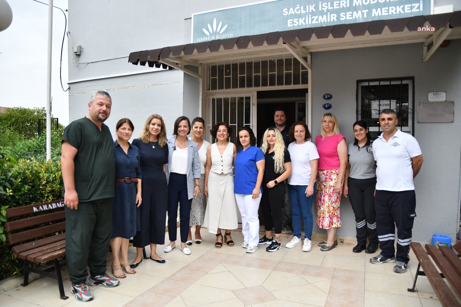 Karabağlar Belediye Başkanı Kınay, personelle bayramlaştı