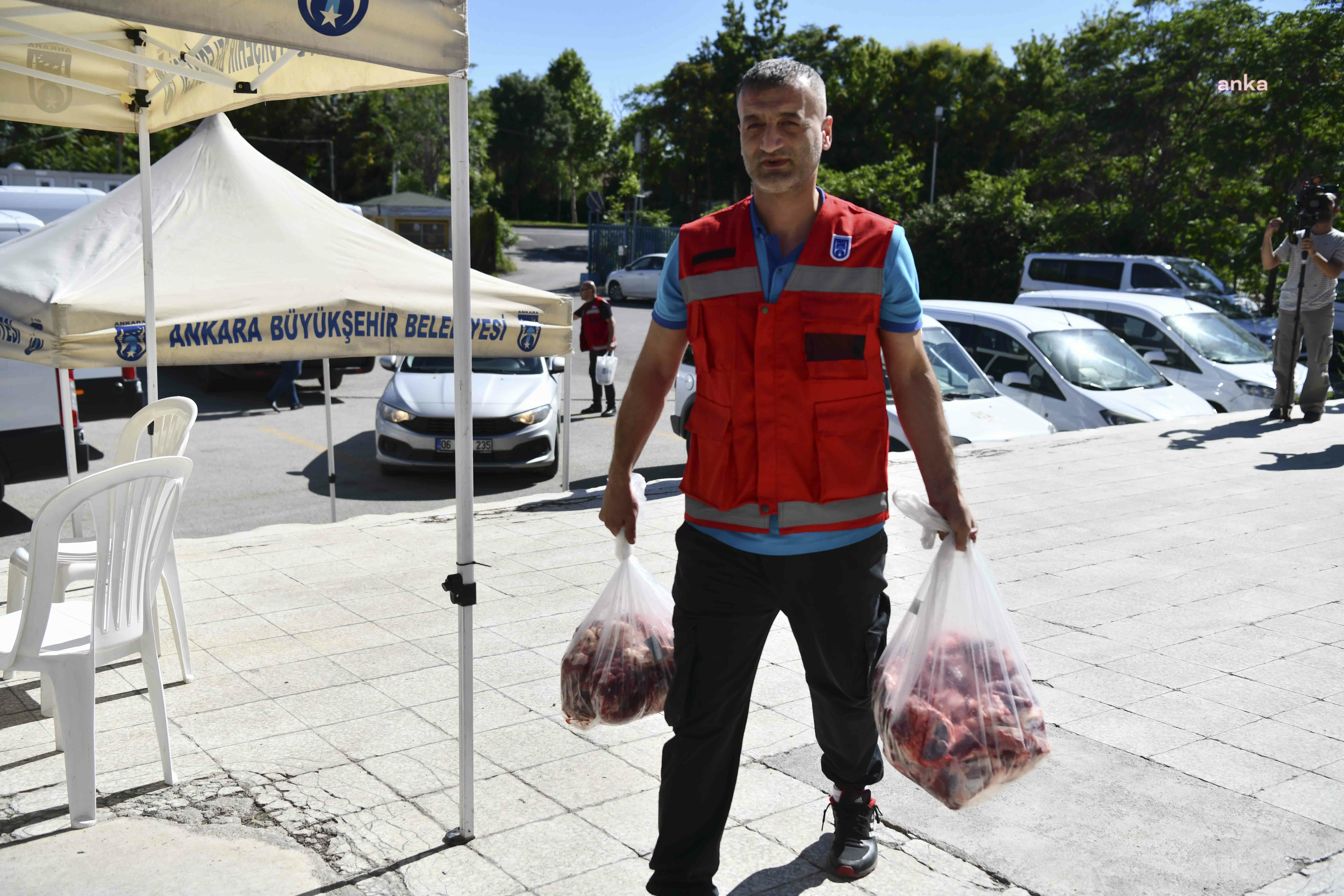 Ankara Büyükşehir, kurban bağışlarını almaya devam ediyor
