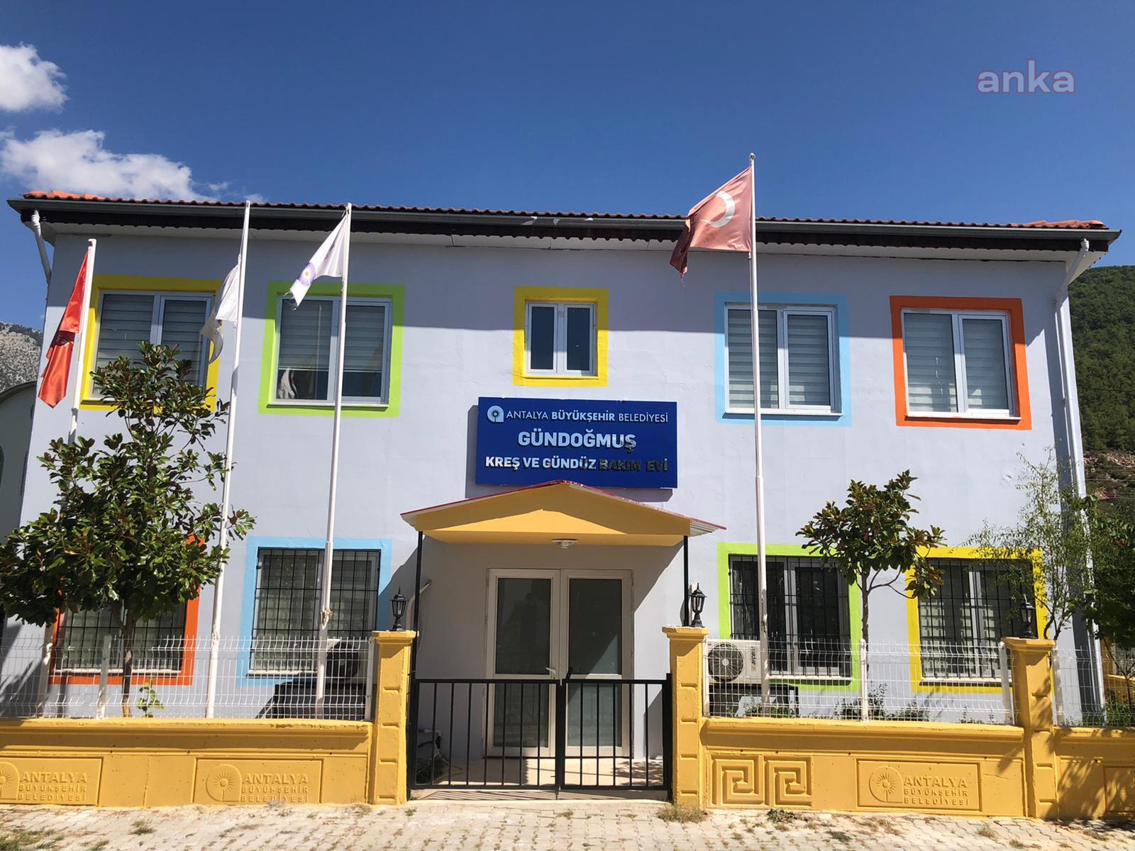 ANTALYA BÜYÜKŞEHİR’DEN GÜNDOĞMUŞ’A KREŞ